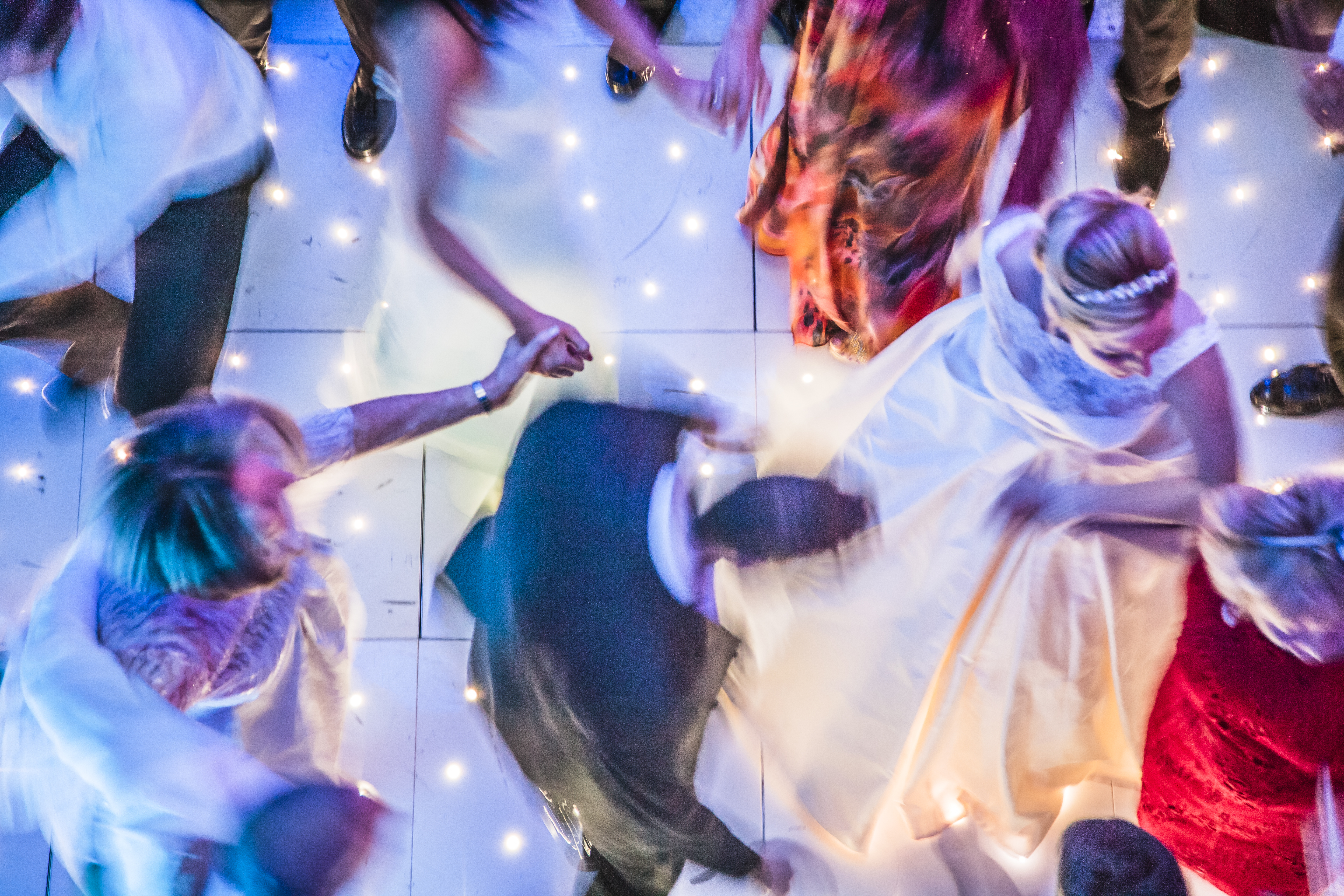 Bride and Bridegroom dancing