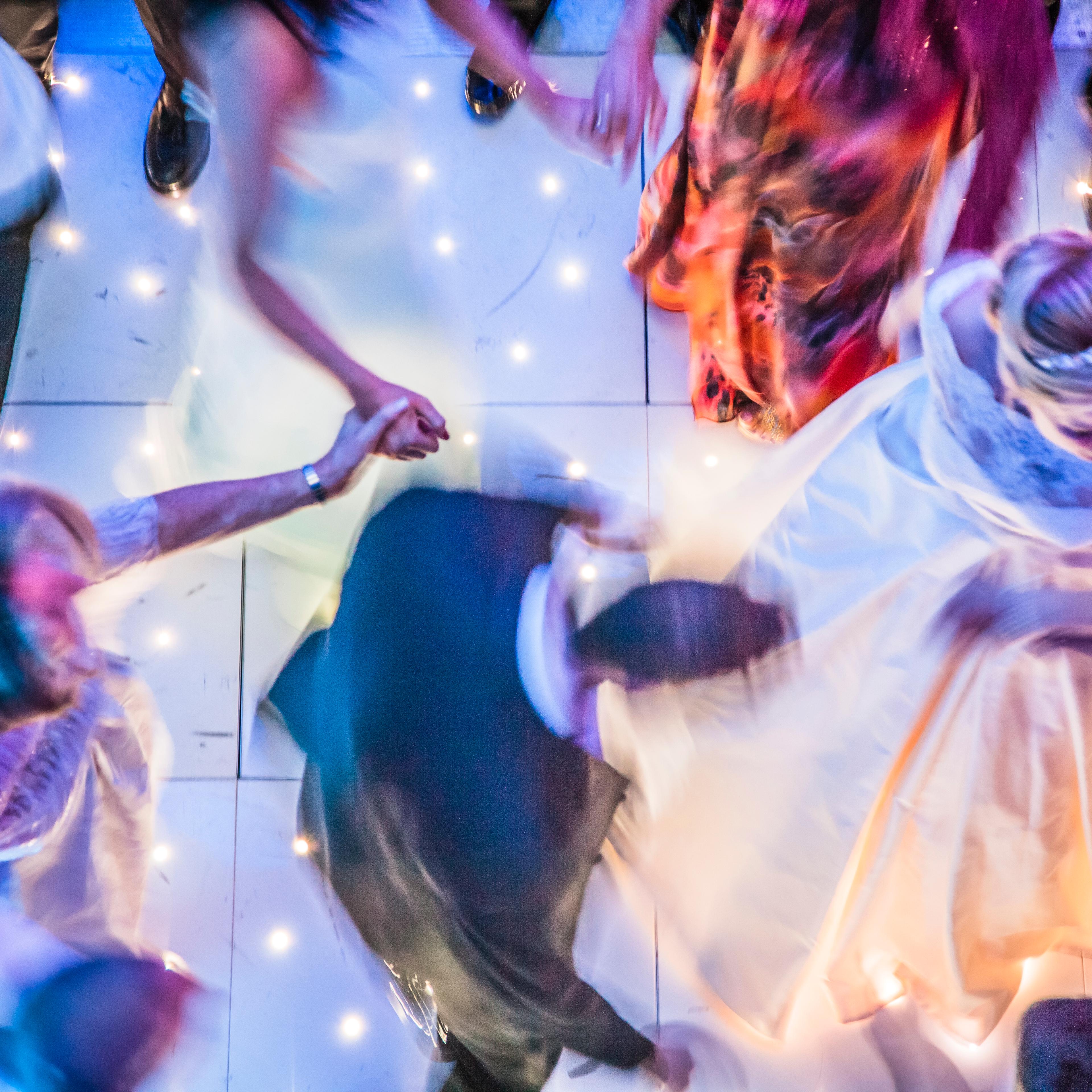 Bride and Bridegroom dancing