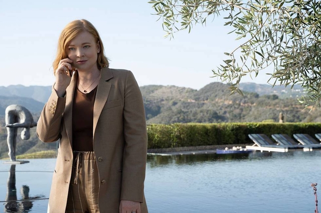 Sarah Snook in <i>Succession</i>
