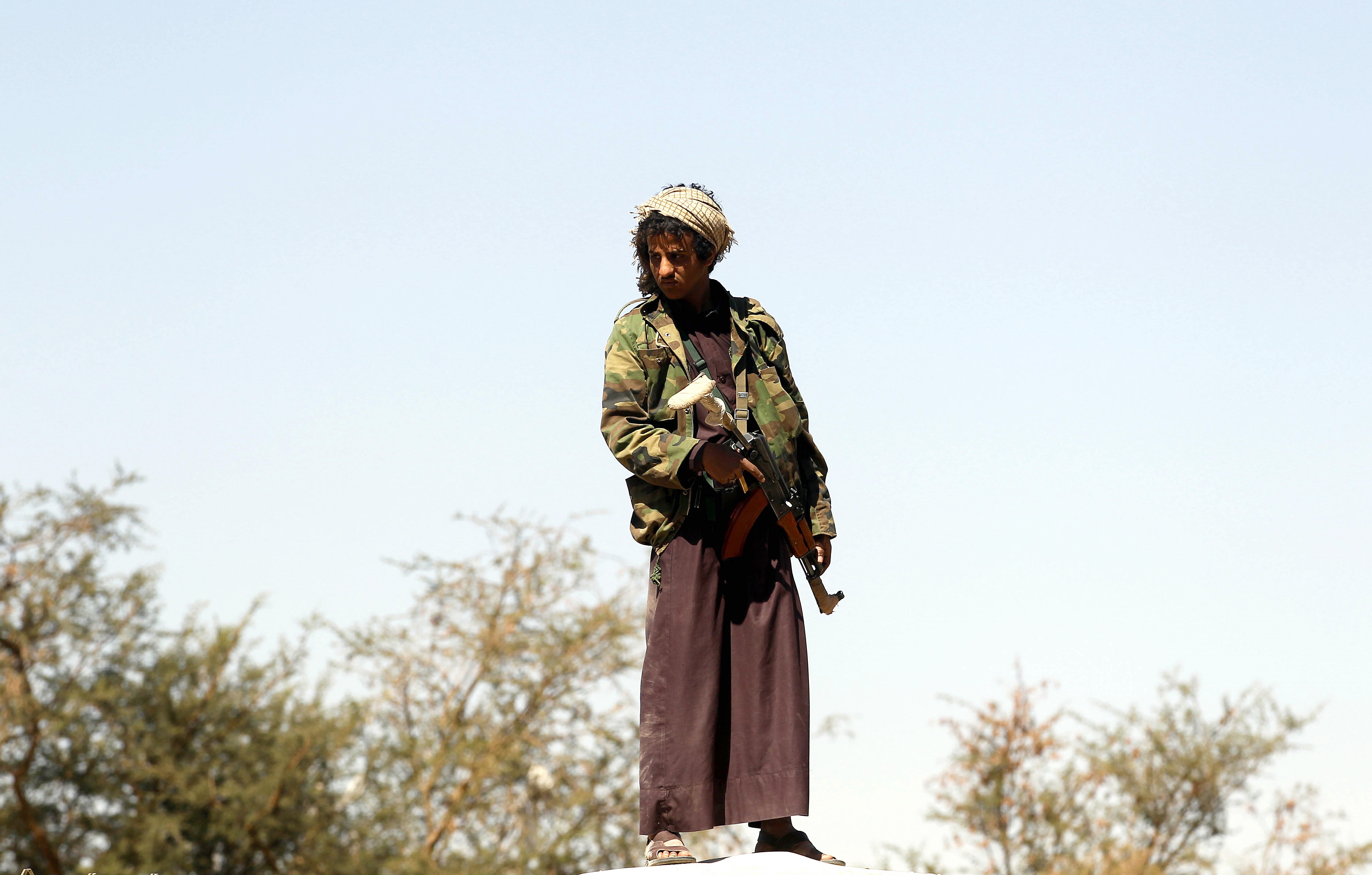Funeral held for member of Houthi Ansarullah Movement in Sanaa