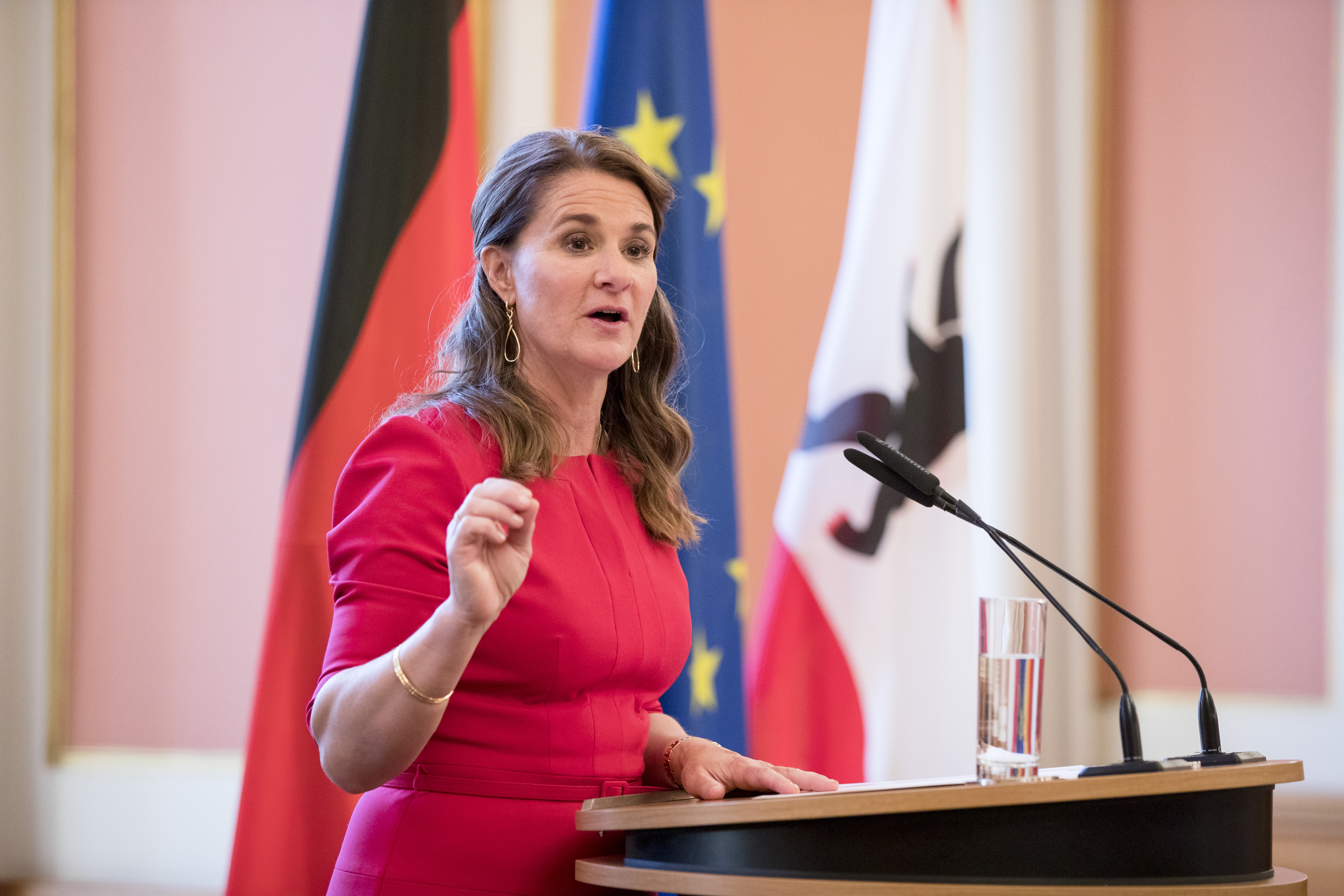 Melinda Gates Awarded Otto Hahn Peace Medal In Berlin