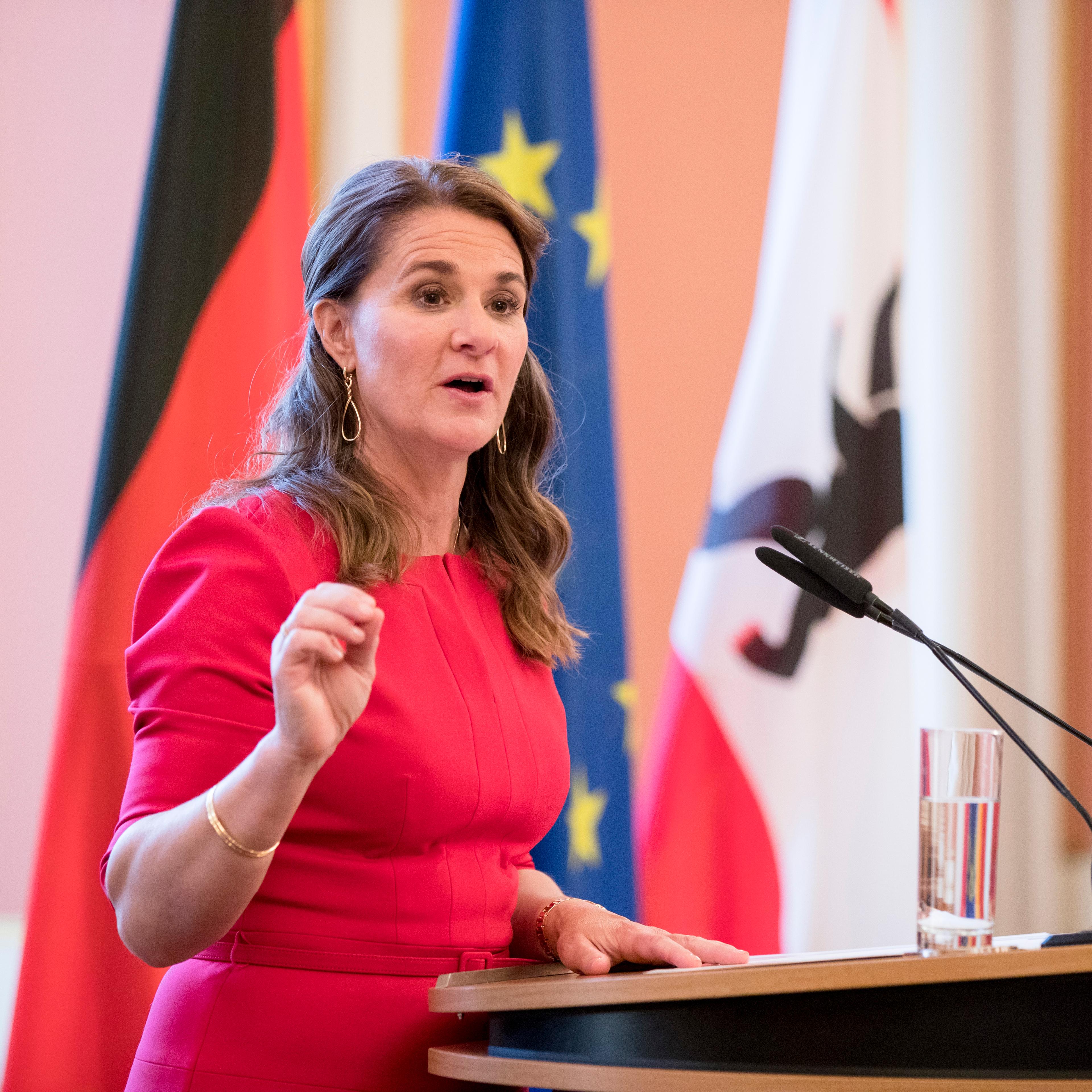 Melinda Gates Awarded Otto Hahn Peace Medal In Berlin