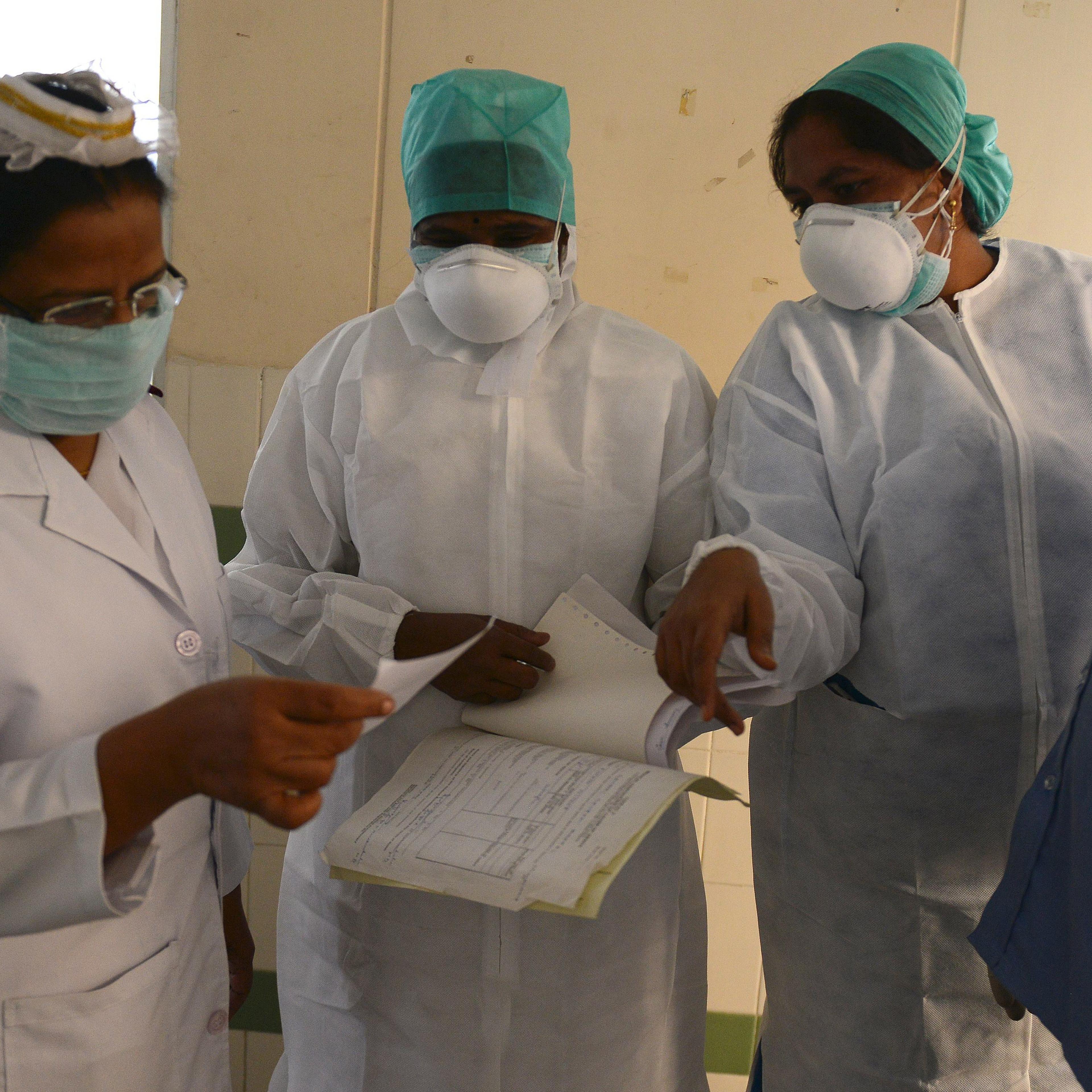 INDIA-HEALTH-SWINE-FLU