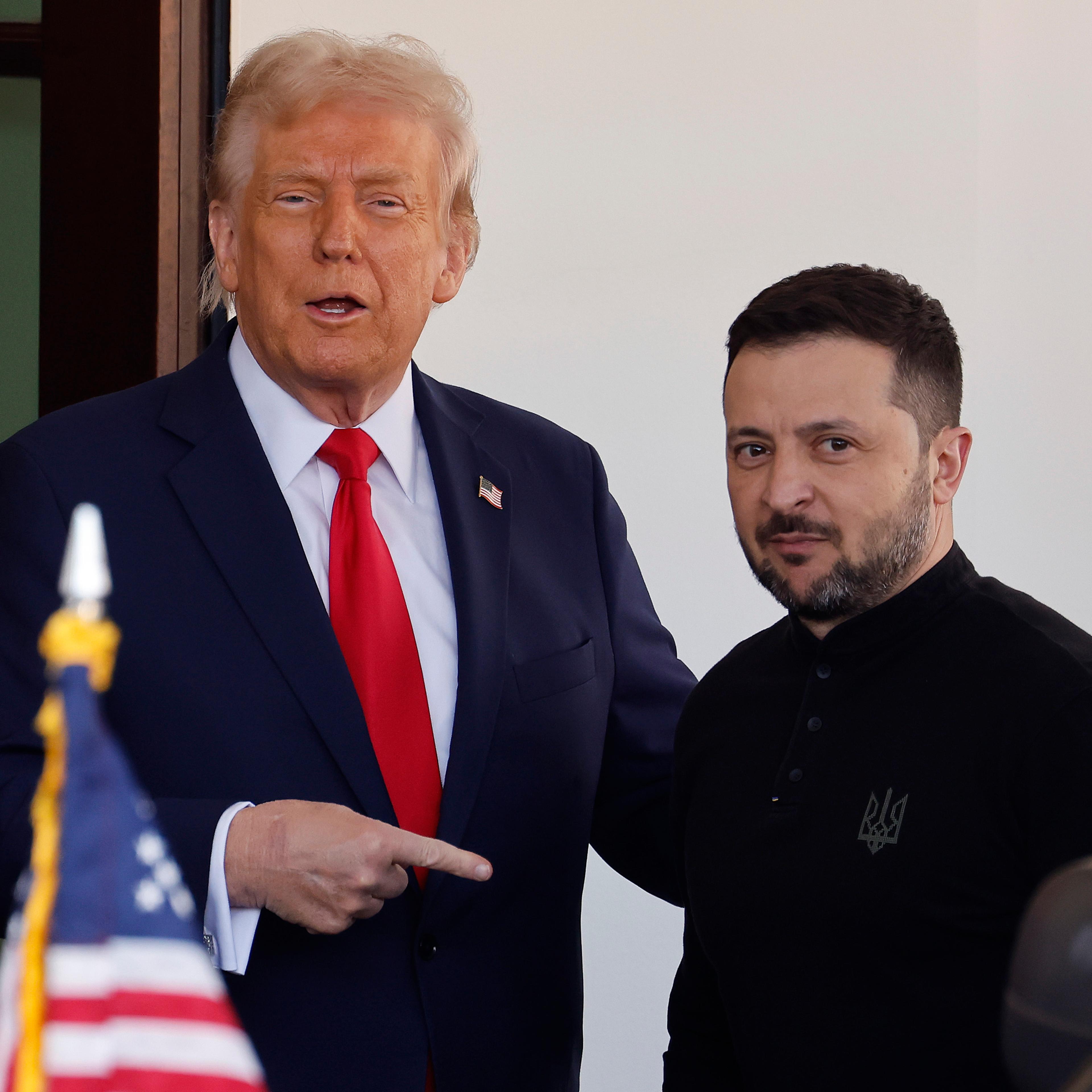 President Trump Hosts Ukrainian President Zelenskyy At The White House