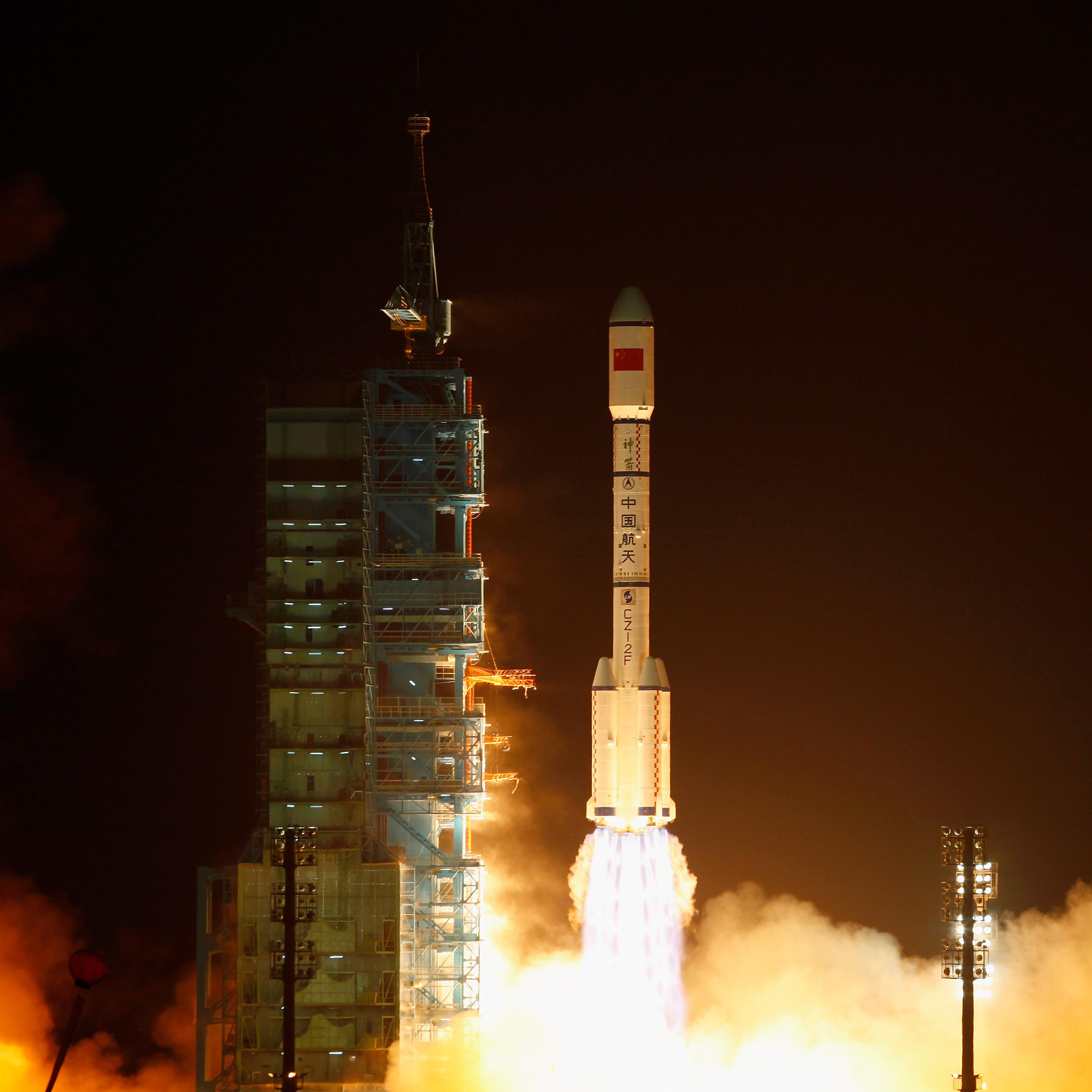 What goes up: Tiangong-1's launch in 2011