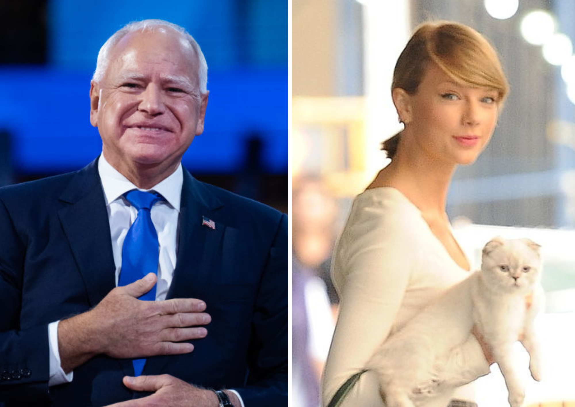 Tim Walz, Taylor Swift