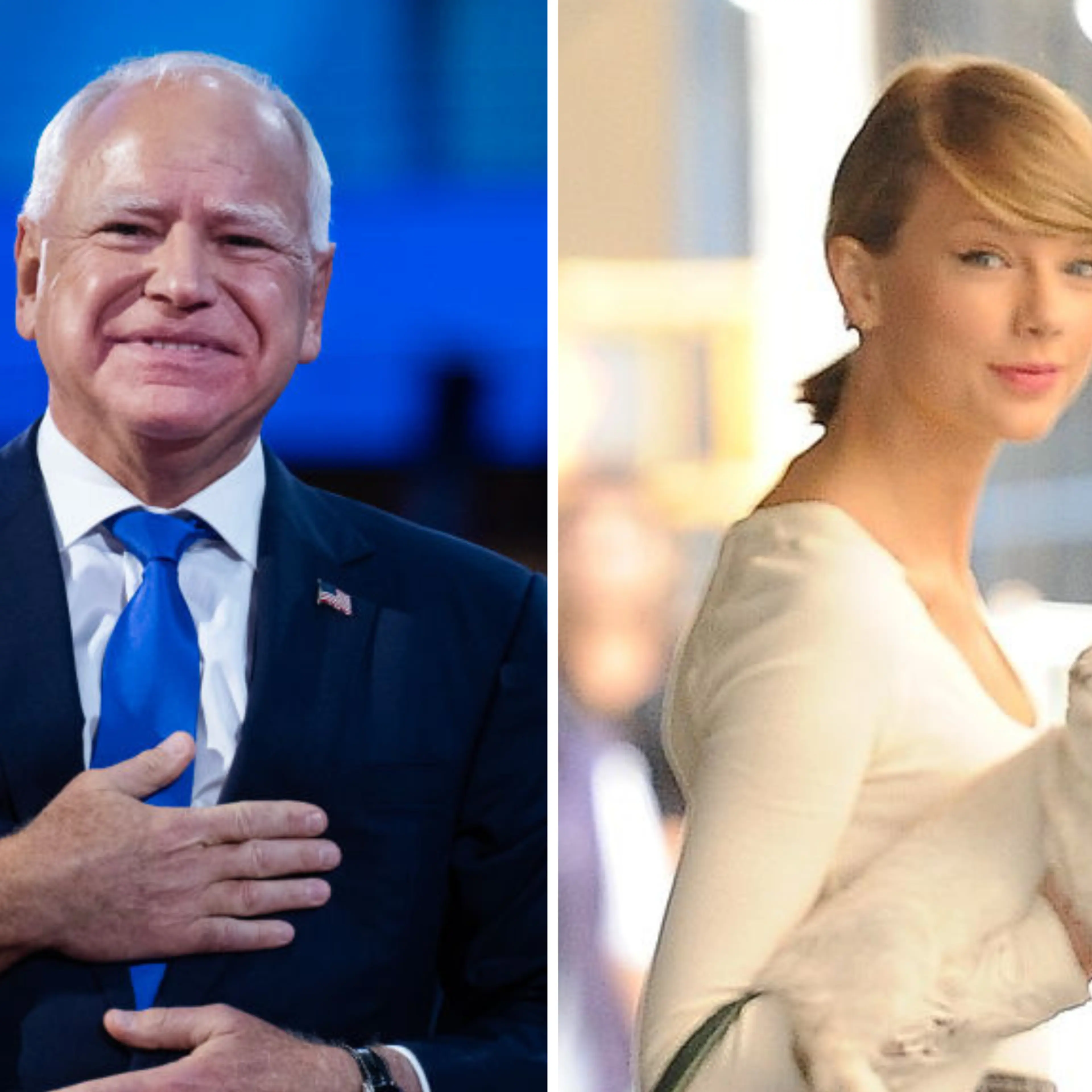 Tim Walz, Taylor Swift