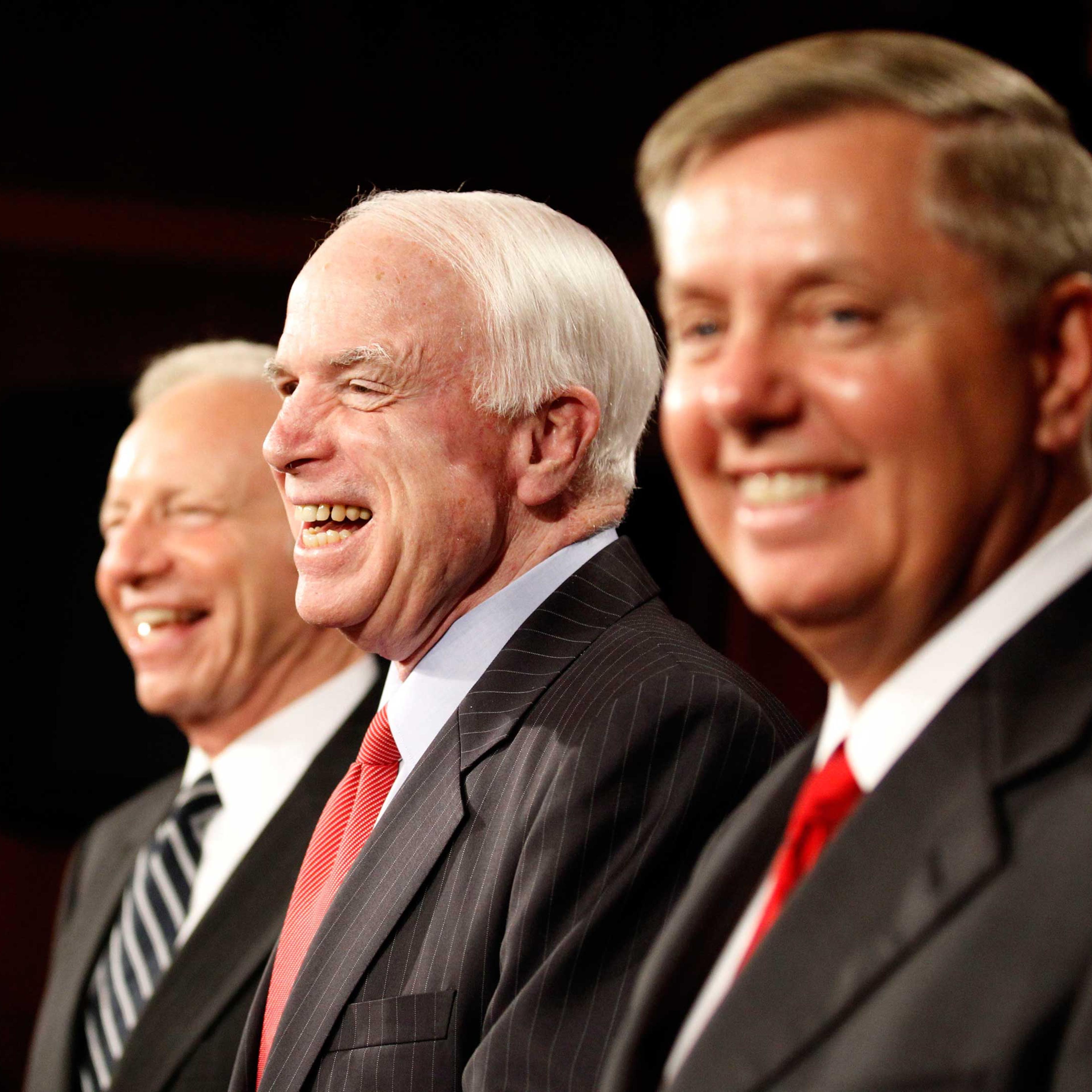 Lindsey Graham John McCain Joe Lieberman