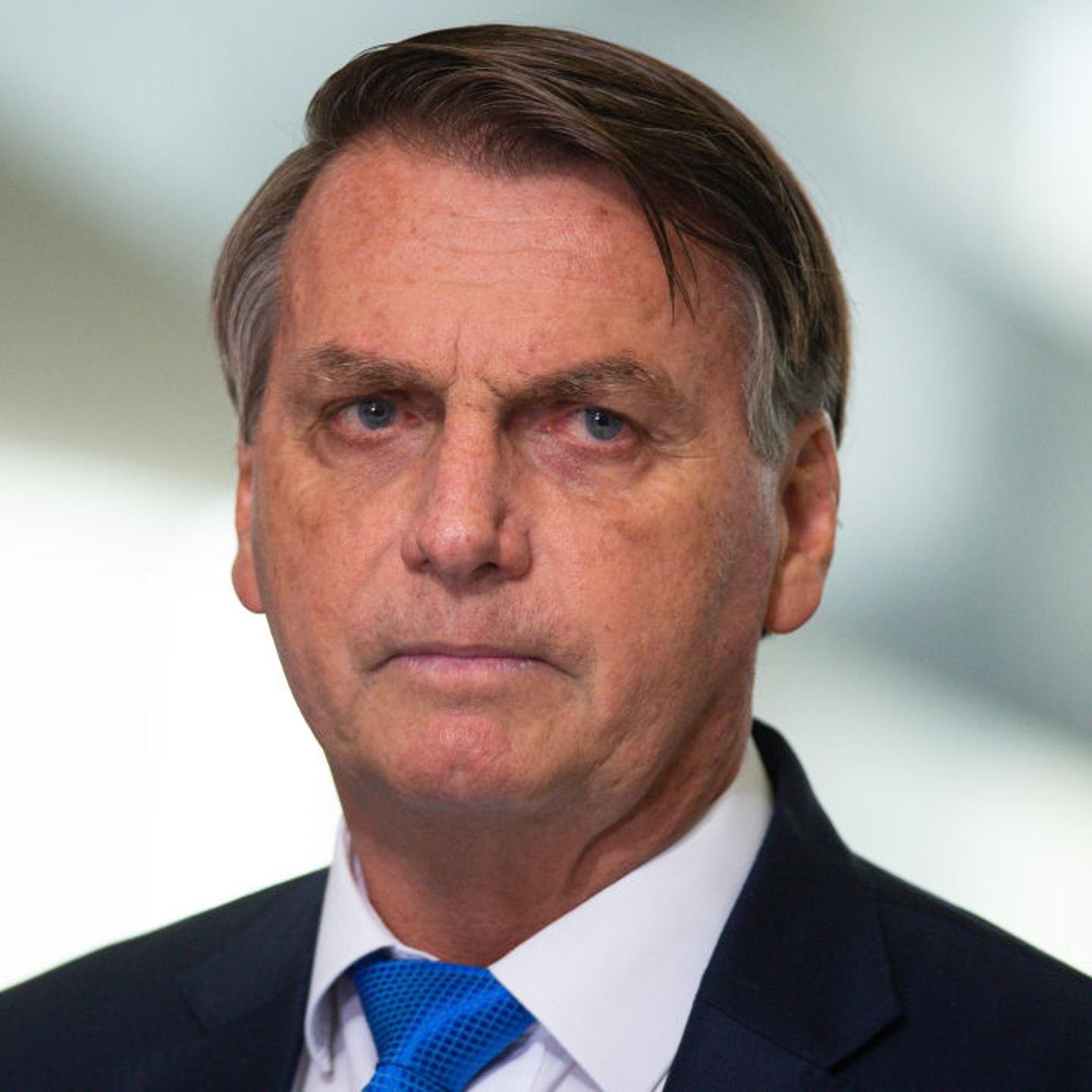 President Bolsonaro Holds Press Conference After Firing Military Chiefs And Defense Head
