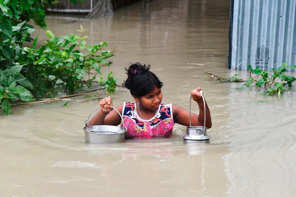 INDIA-WEATHER-FLOOD