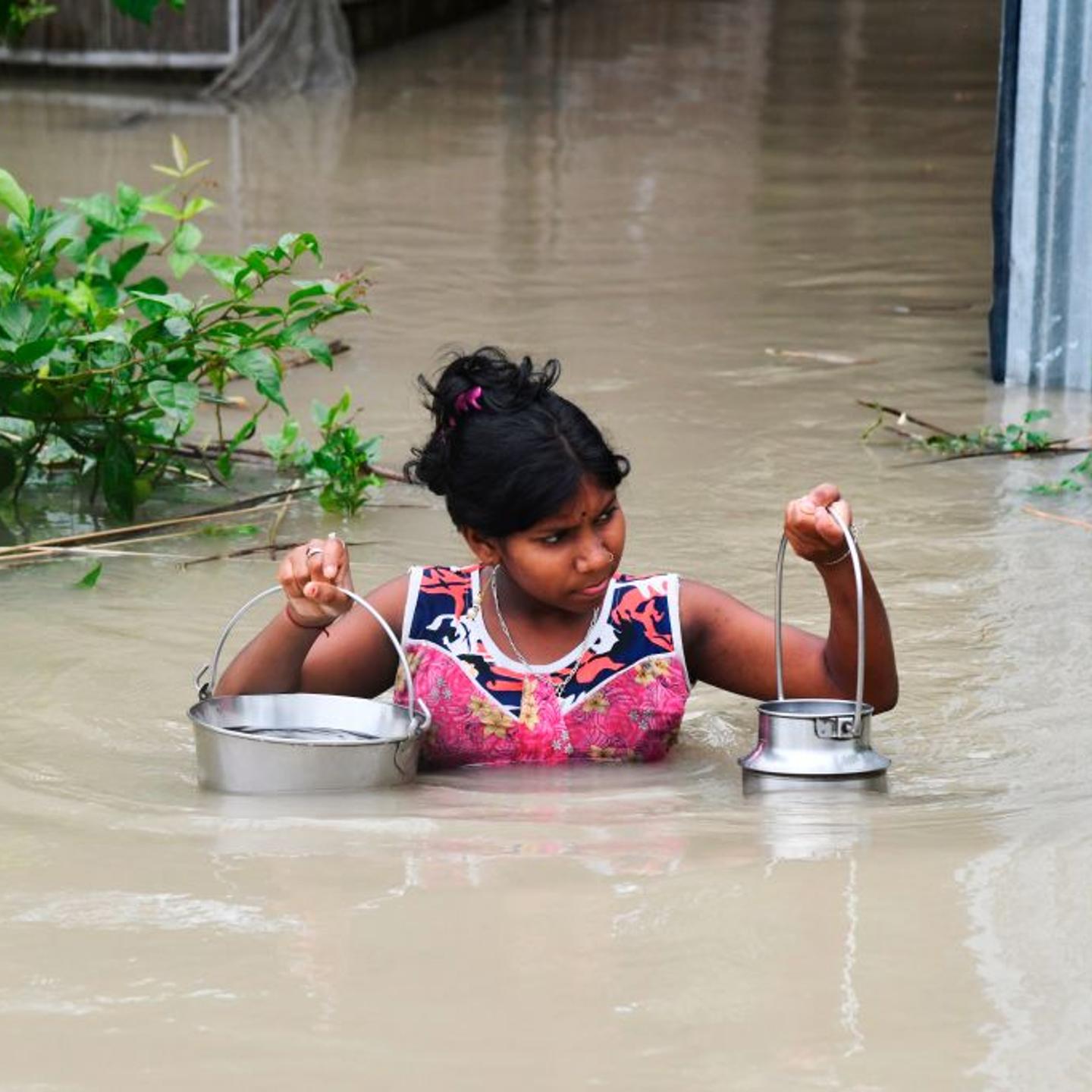 INDIA-WEATHER-FLOOD