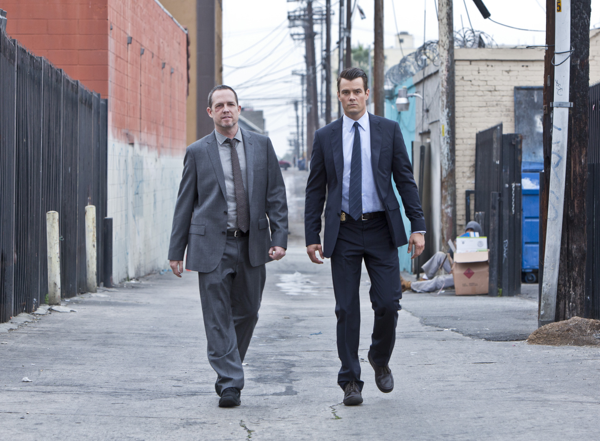 Battle Creek starring Josh Duhamel and Dean Winters based in Battle Creek, Michigan.