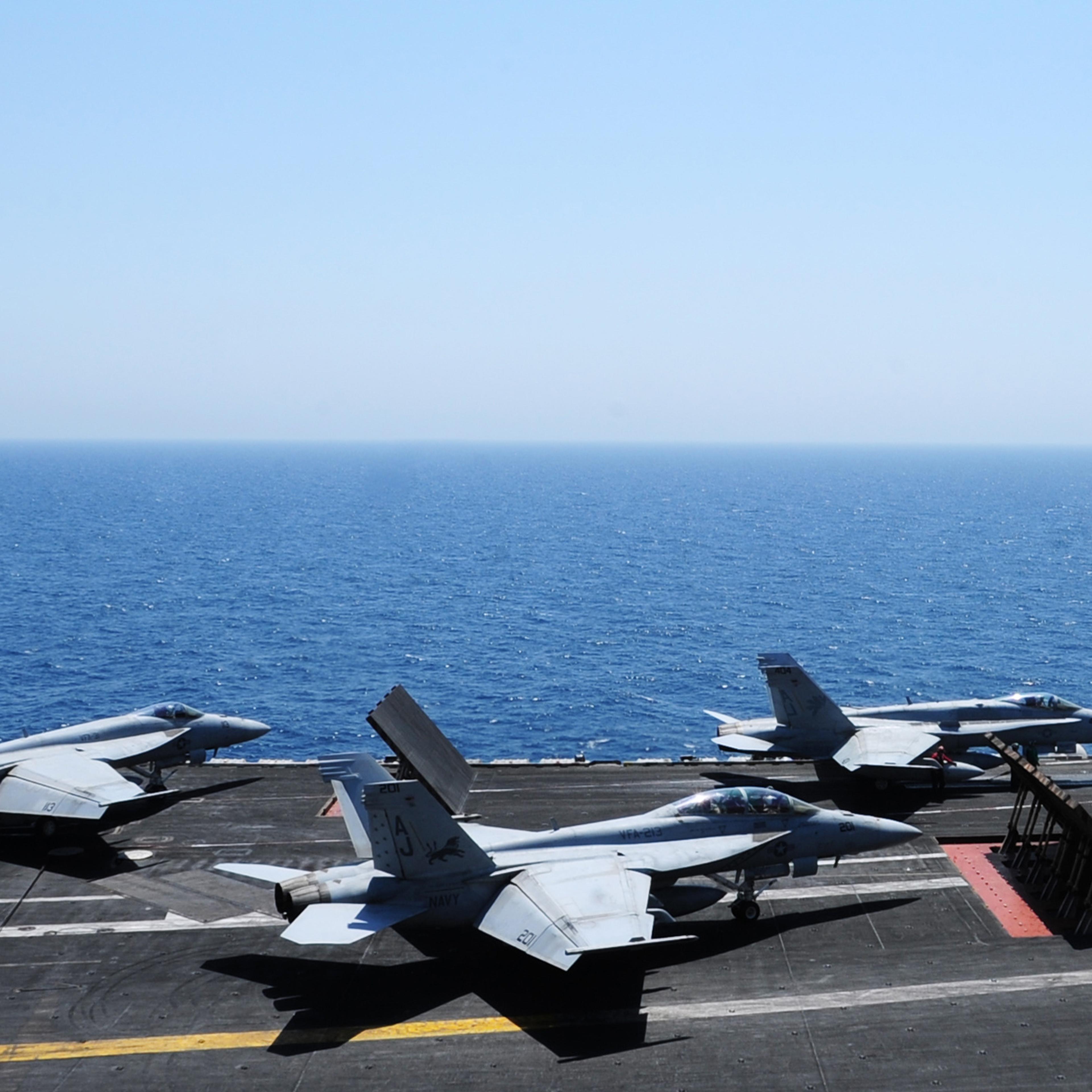 George H.W. Bush is supporting maritime security operations and theater security cooperation efforts in the U.S. 5th Fleet area of responsibility.