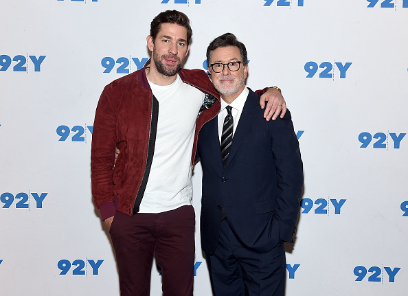 John Krasinski in Conversation With Stephen Colbert