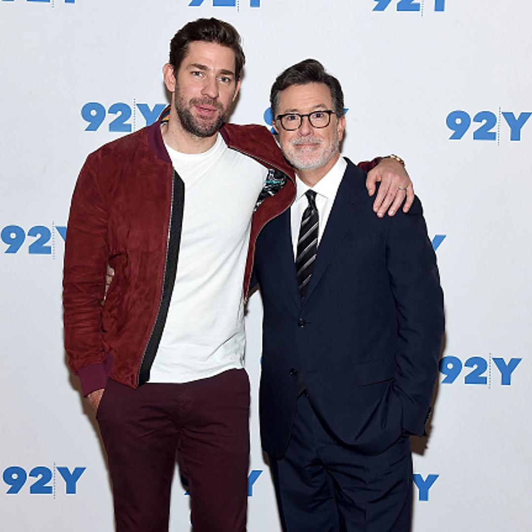 John Krasinski in Conversation With Stephen Colbert