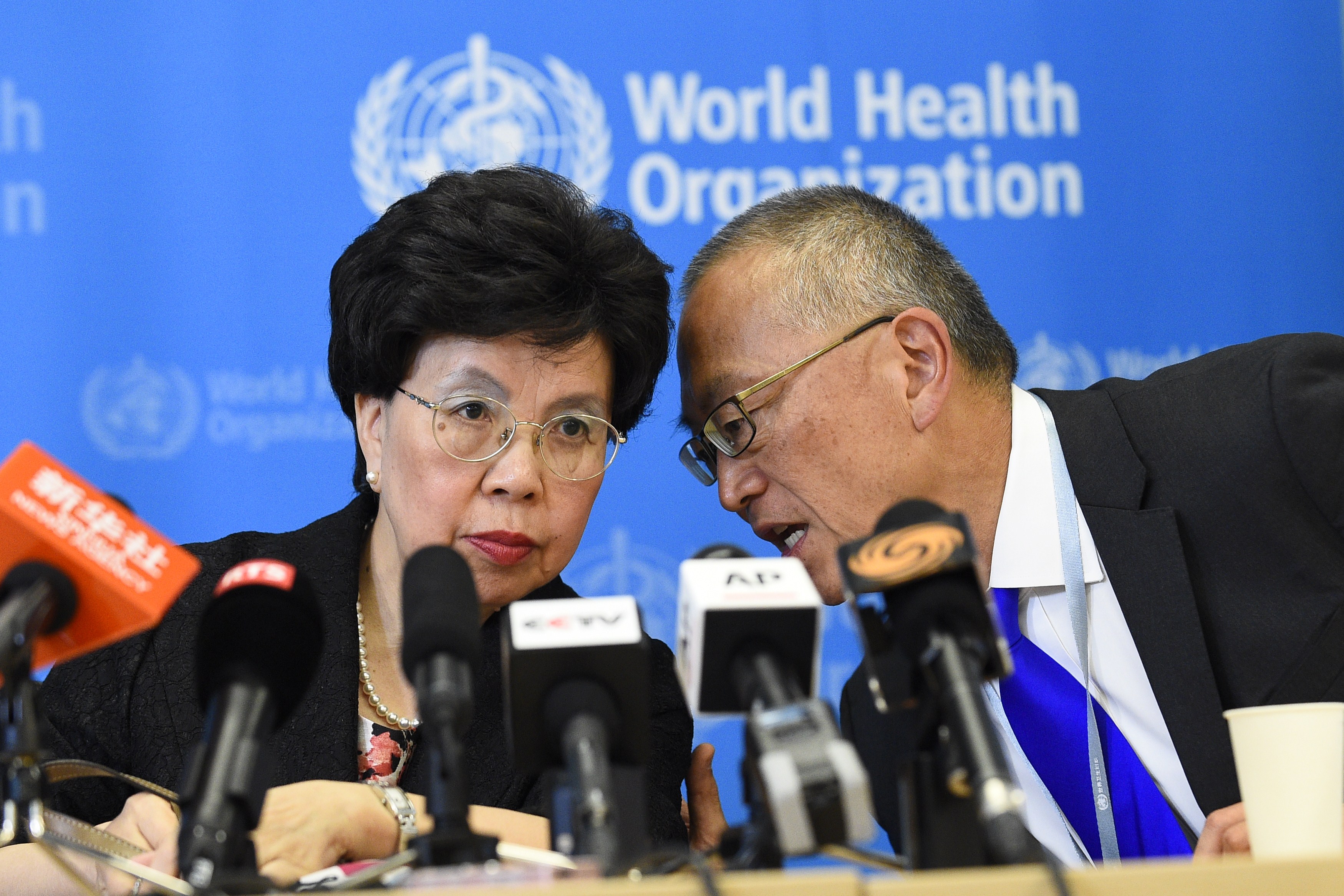 SWITZERLAND-HEALTH-EBOLA-WAFRICA-WHO