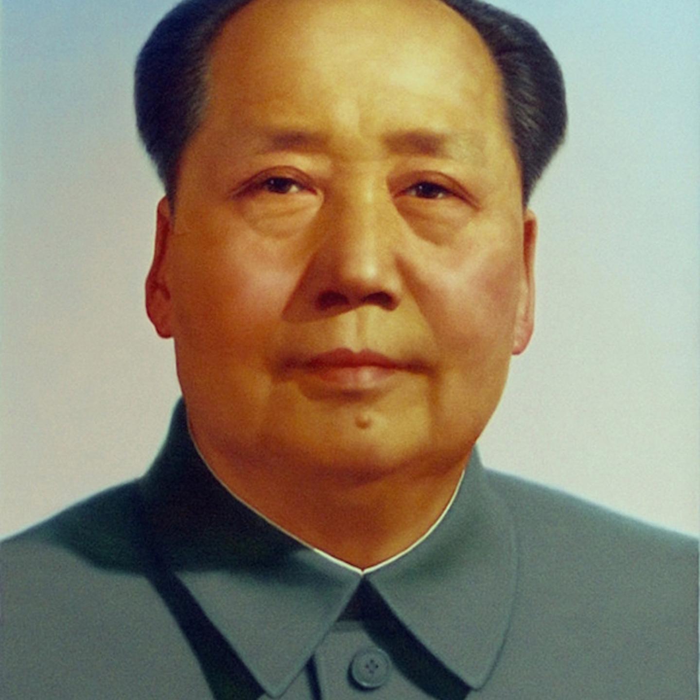 Mao Zedong 1893 - 1976), Chinese revolutionary, political theorist and communist leader. Led the People's Republic of China 1949-1976