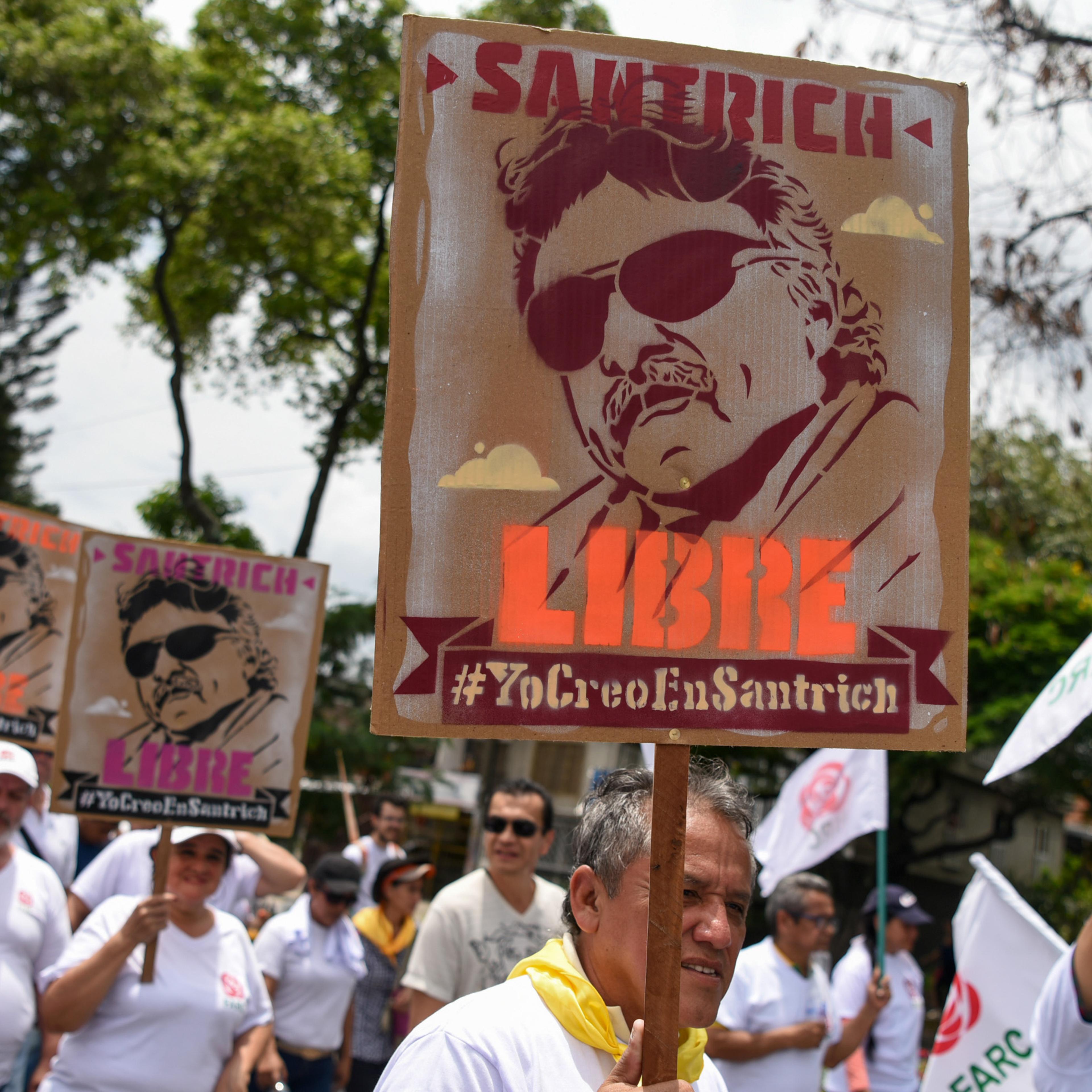 COLOMBIA-MAYDAY-LABOUR-MARCH