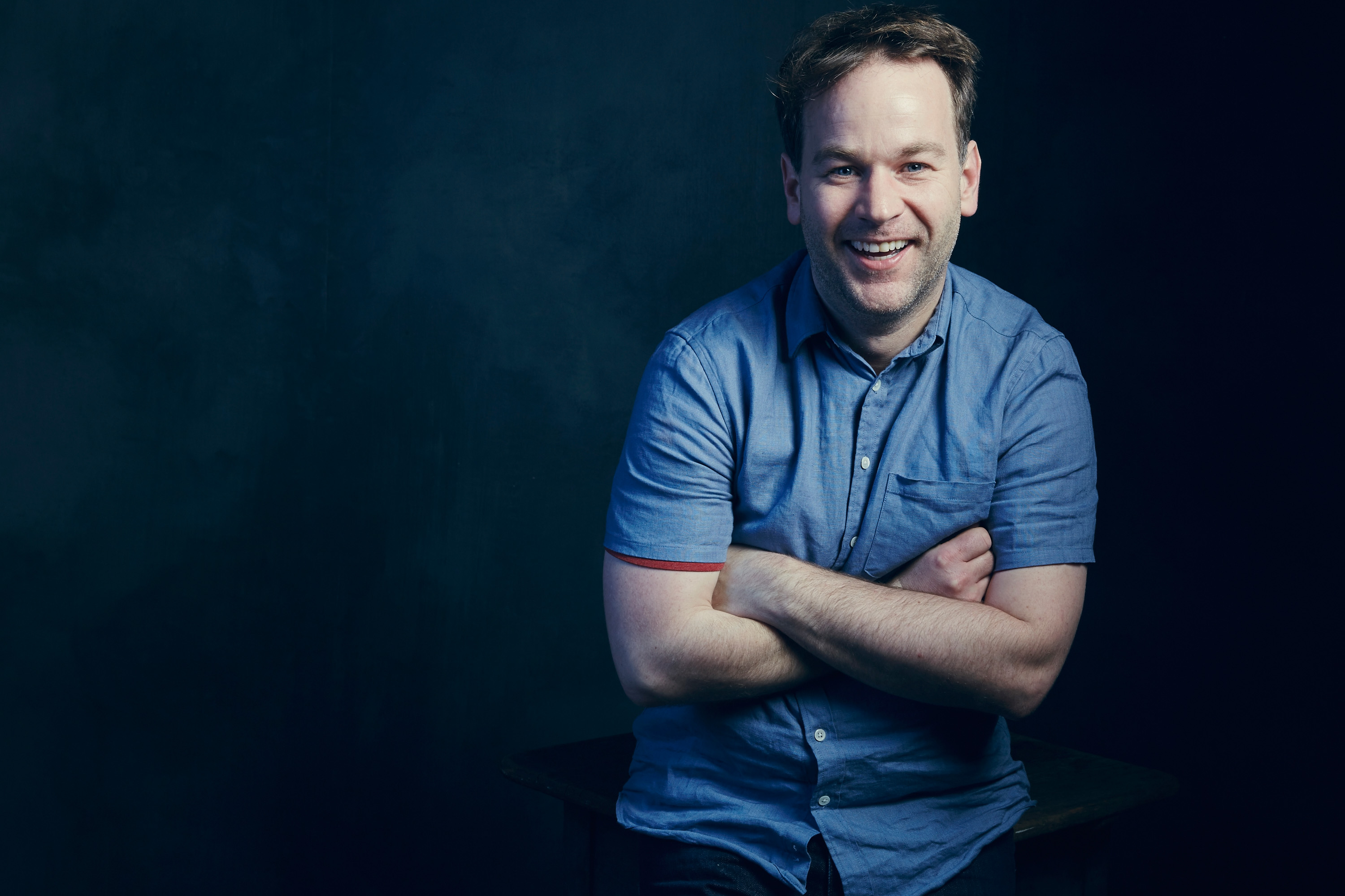 Mike Birbiglia in the Getty Images SXSW Portrait Studio on March 13, 2016 in Austin, Texas.