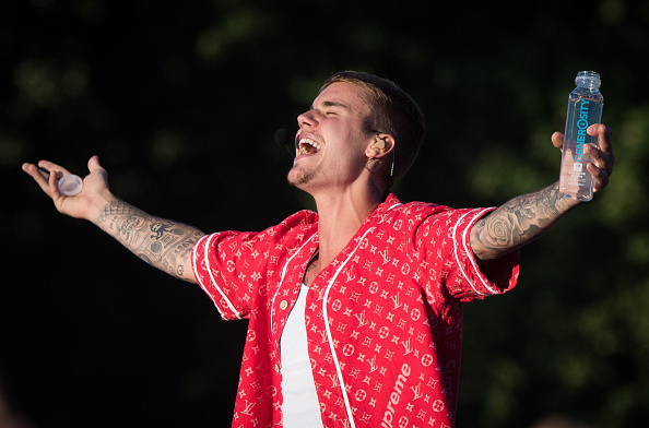 ustin Bieber performs at Hyde Park on July 2, 2017 in London, England.