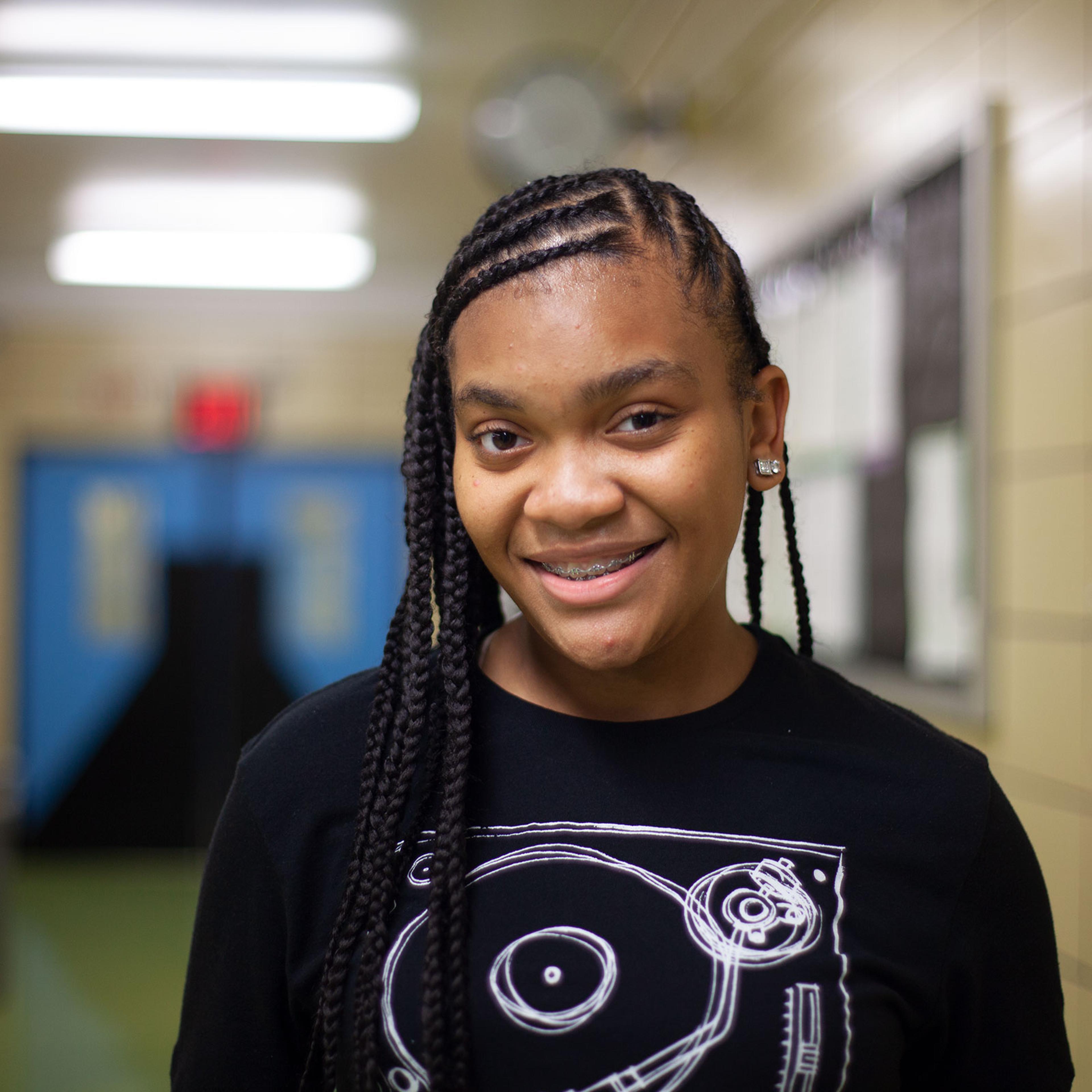 Samirah Horton uses music to take a stand against bullying.
