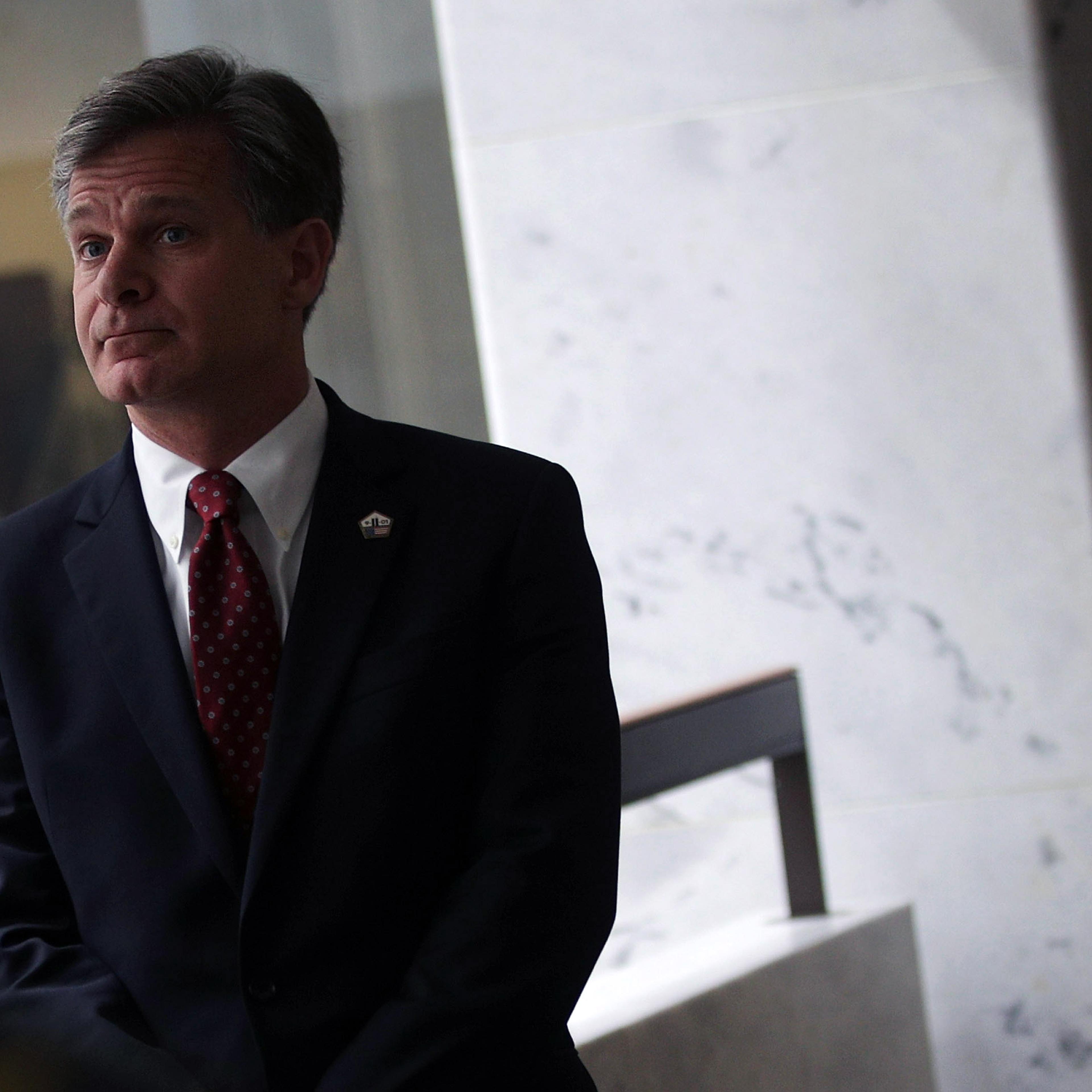 Senate Intel Vice Chair Mark Warner Meets With FBI Director Nominee Christopher Wray