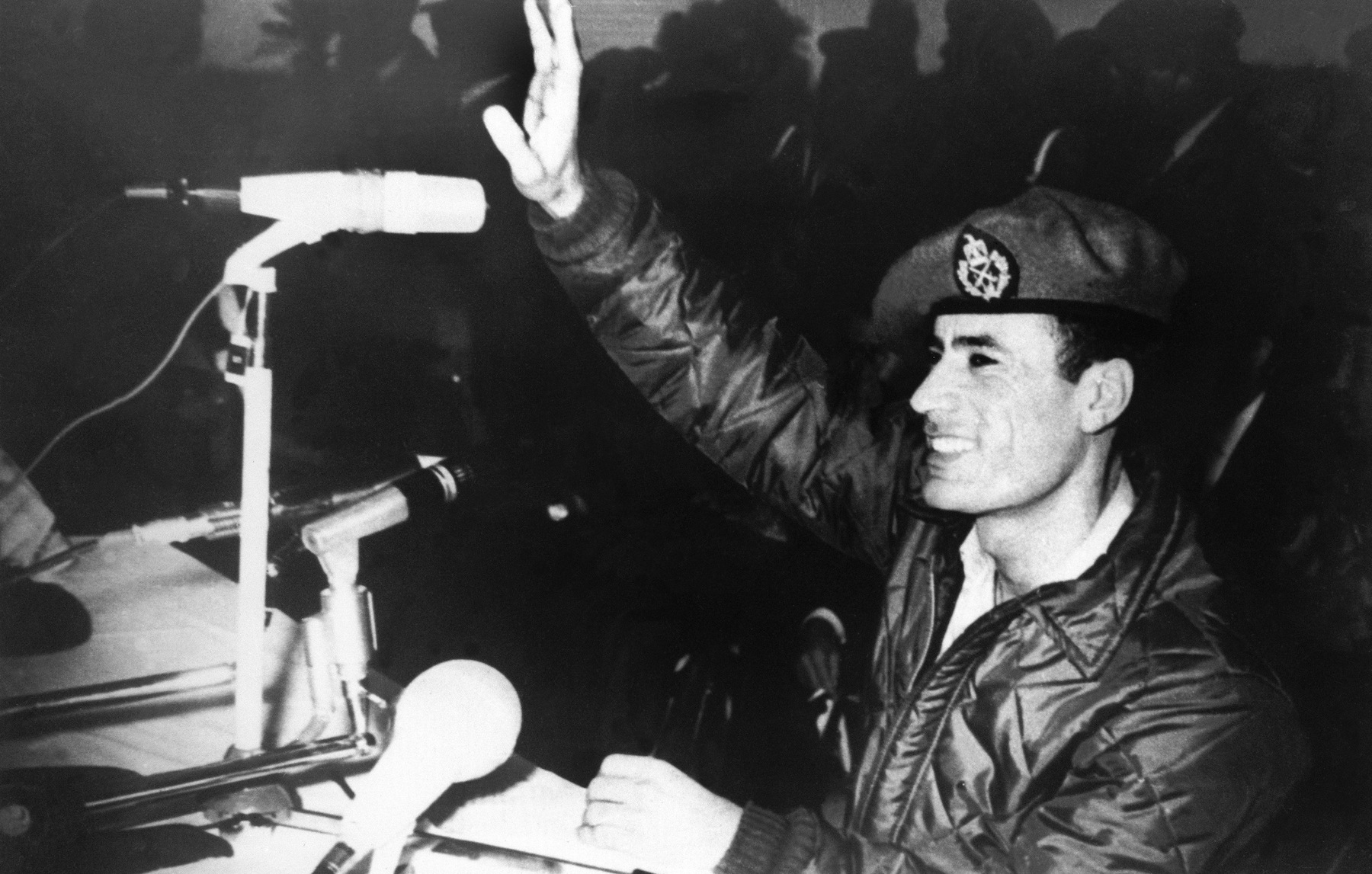 Muammar Gaddafi in 1969