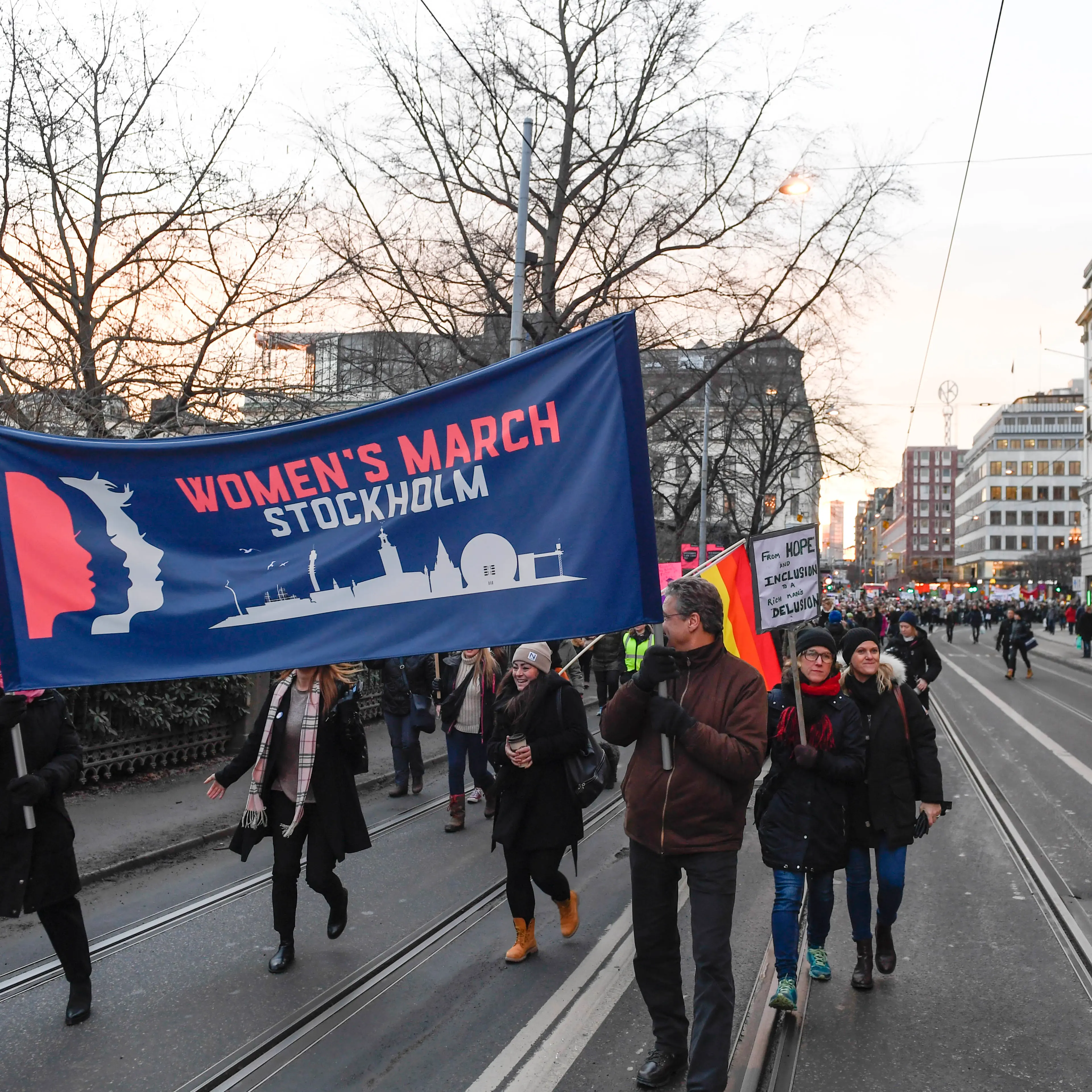 SWEDEN-US-POLITICS-INAUGURATION-PROTEST