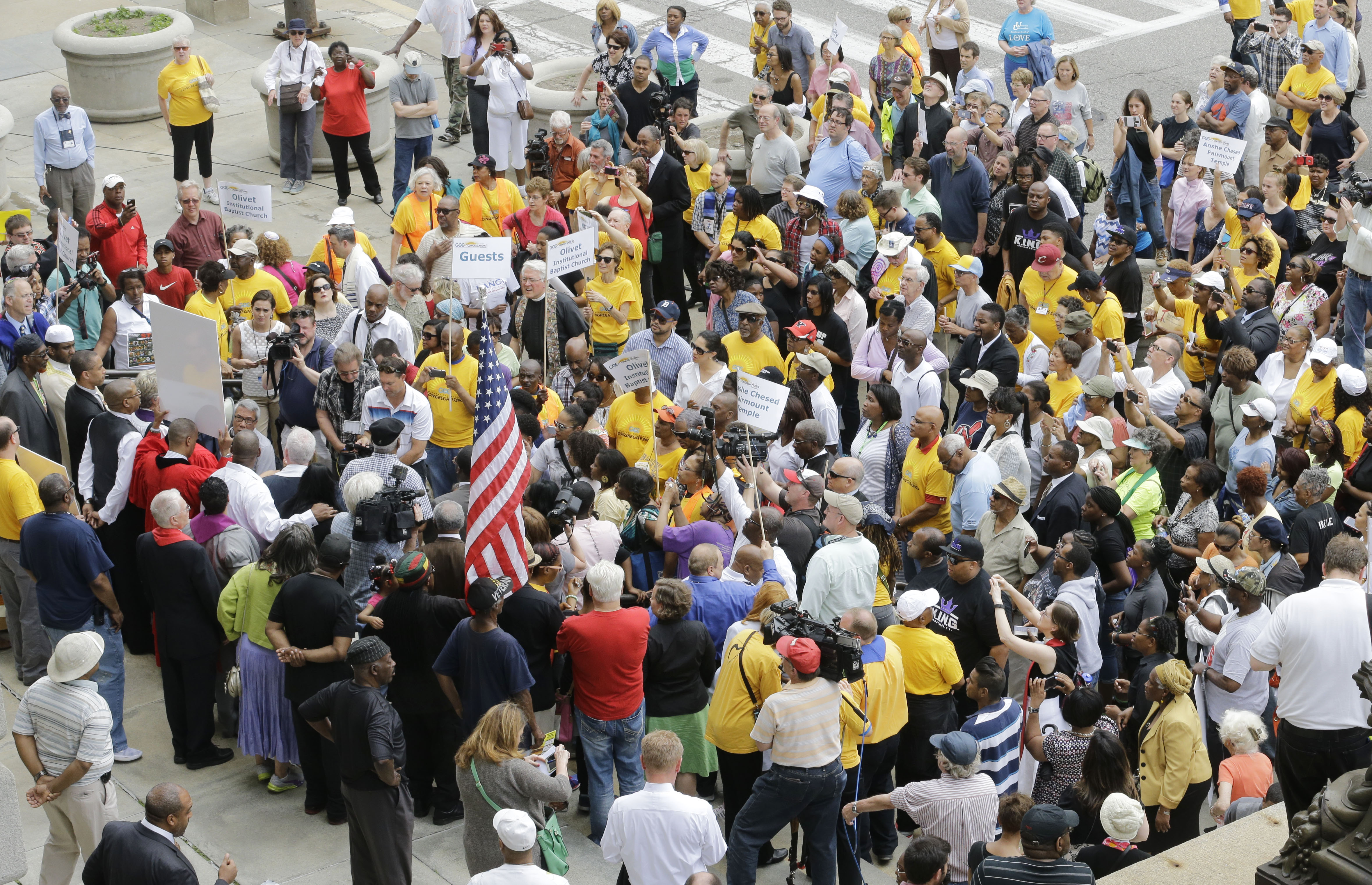 Cleveland Police Shooting Protest