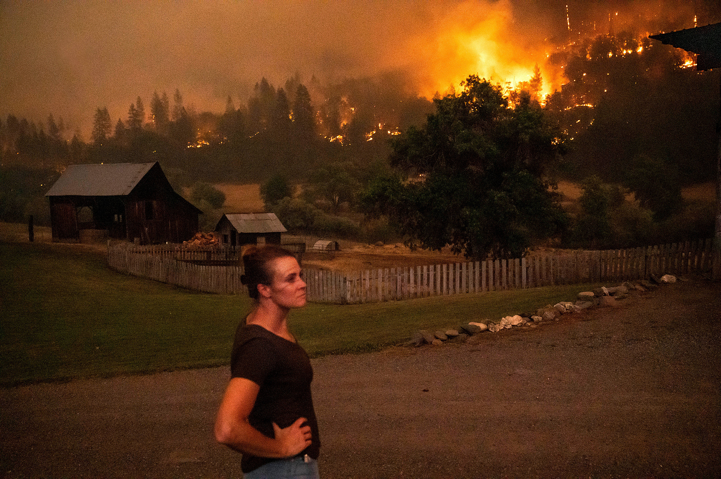 Western Wildfires Mckinney Fire California