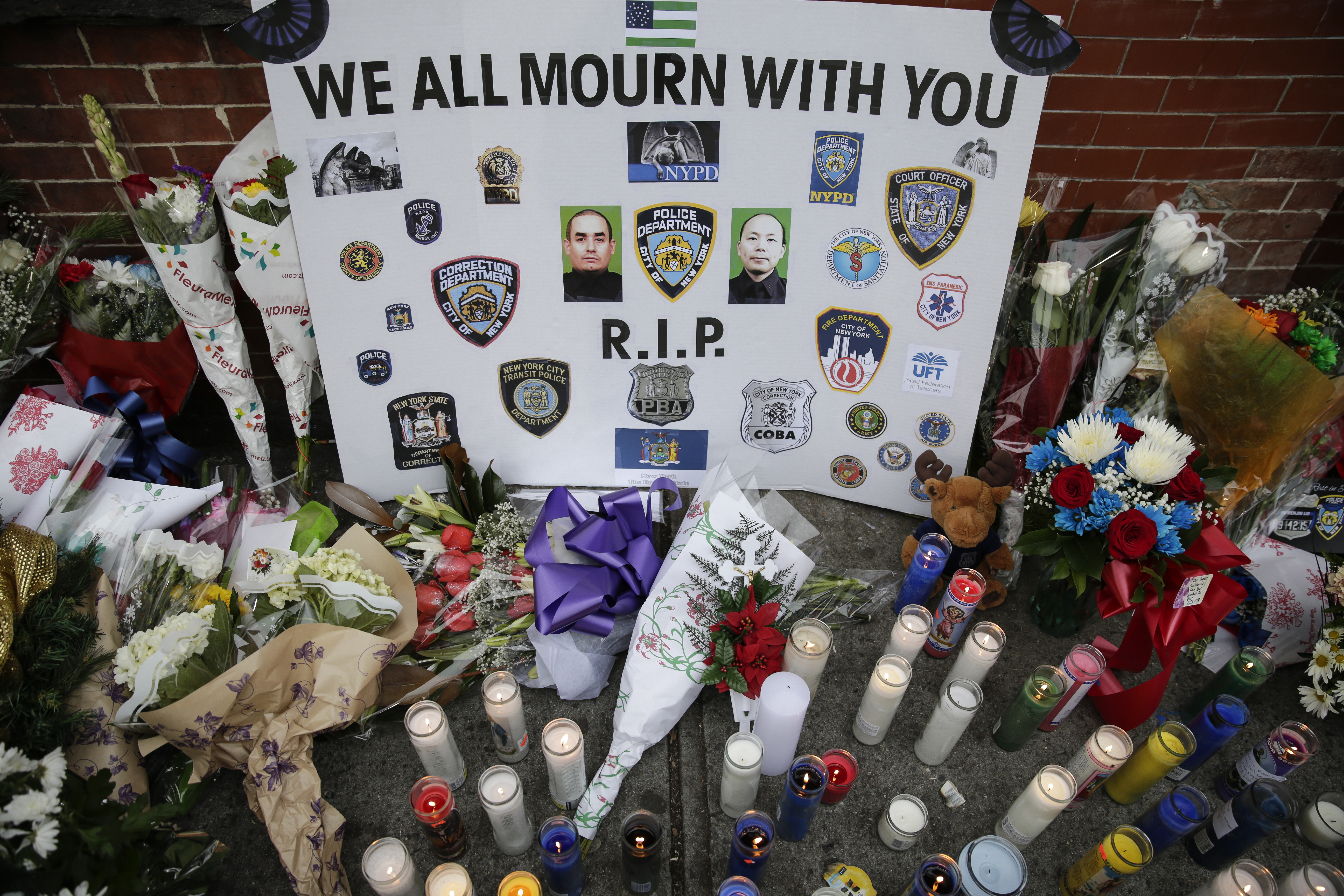 Families of Rafael Ramos, Wenjian Liu Speak