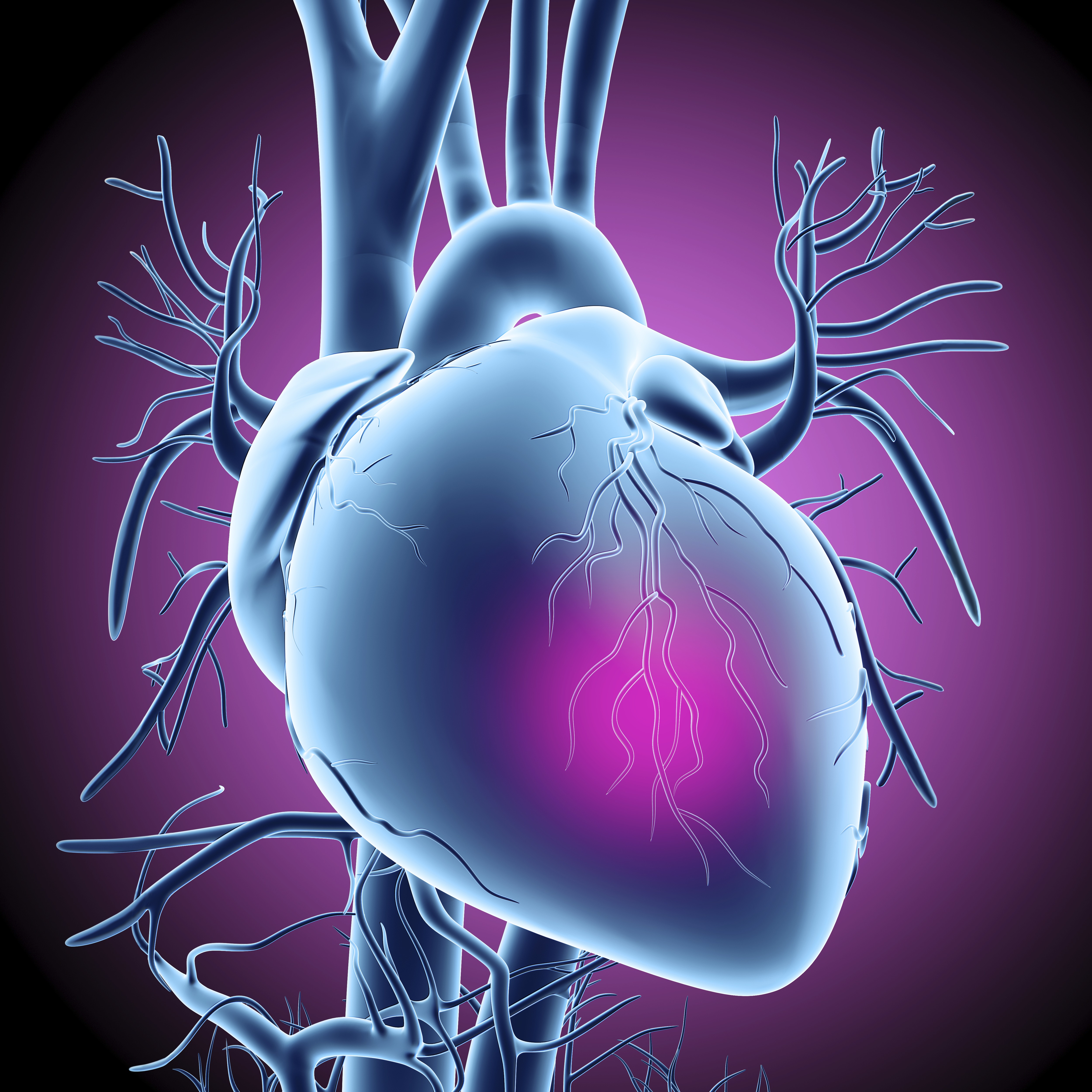 Heart attack, conceptual artwork