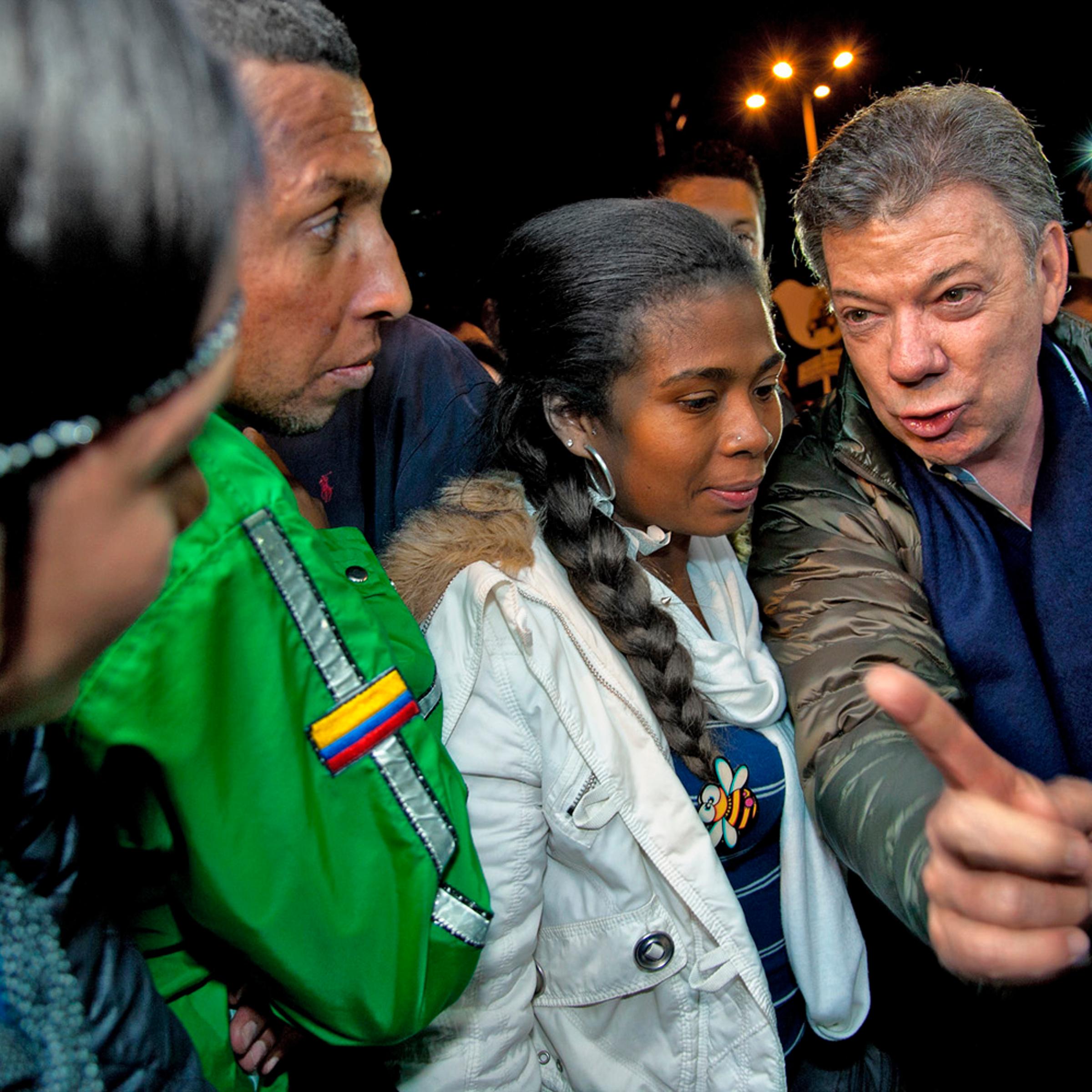 COLOMBIA-ELECTION-CAMPAIGN-SANTOS