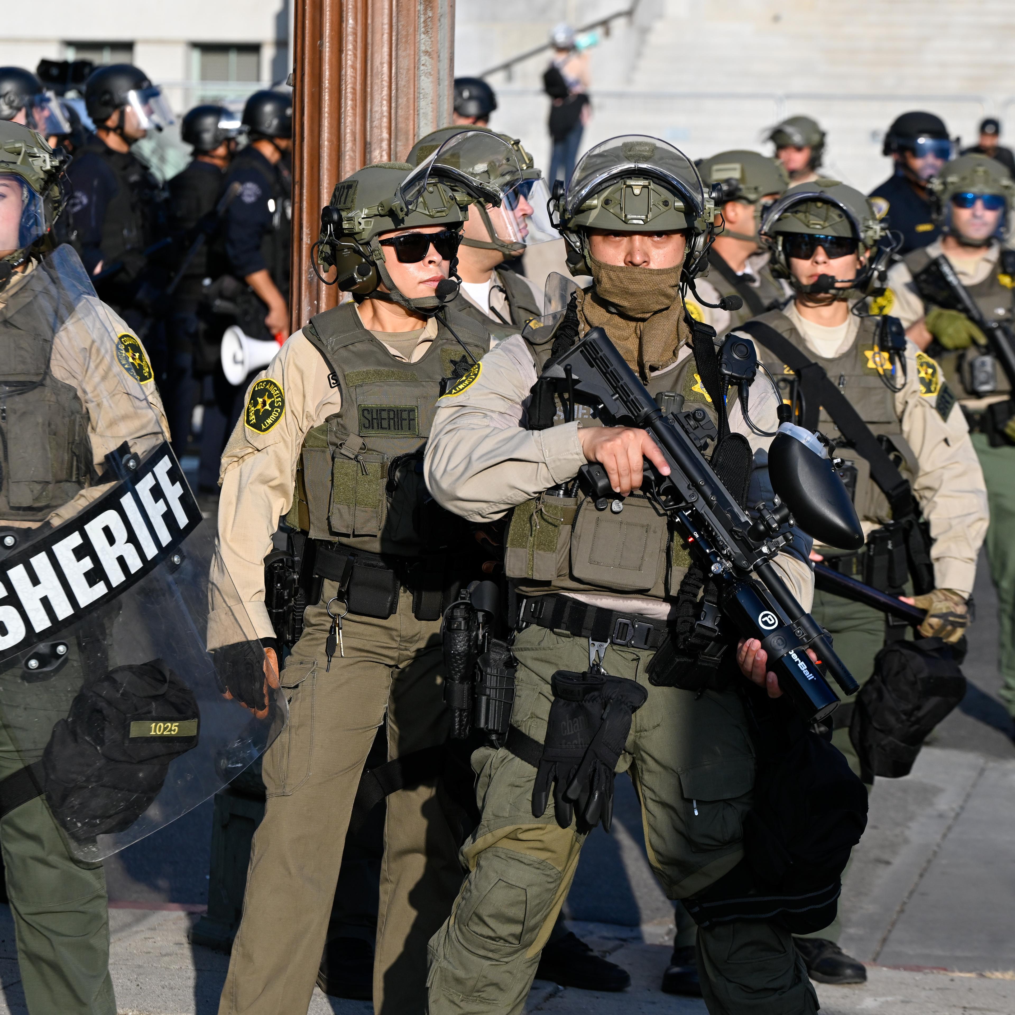 Los Angeles Riots: Massive crowd gather and take streets over immigration raids Los Angeles