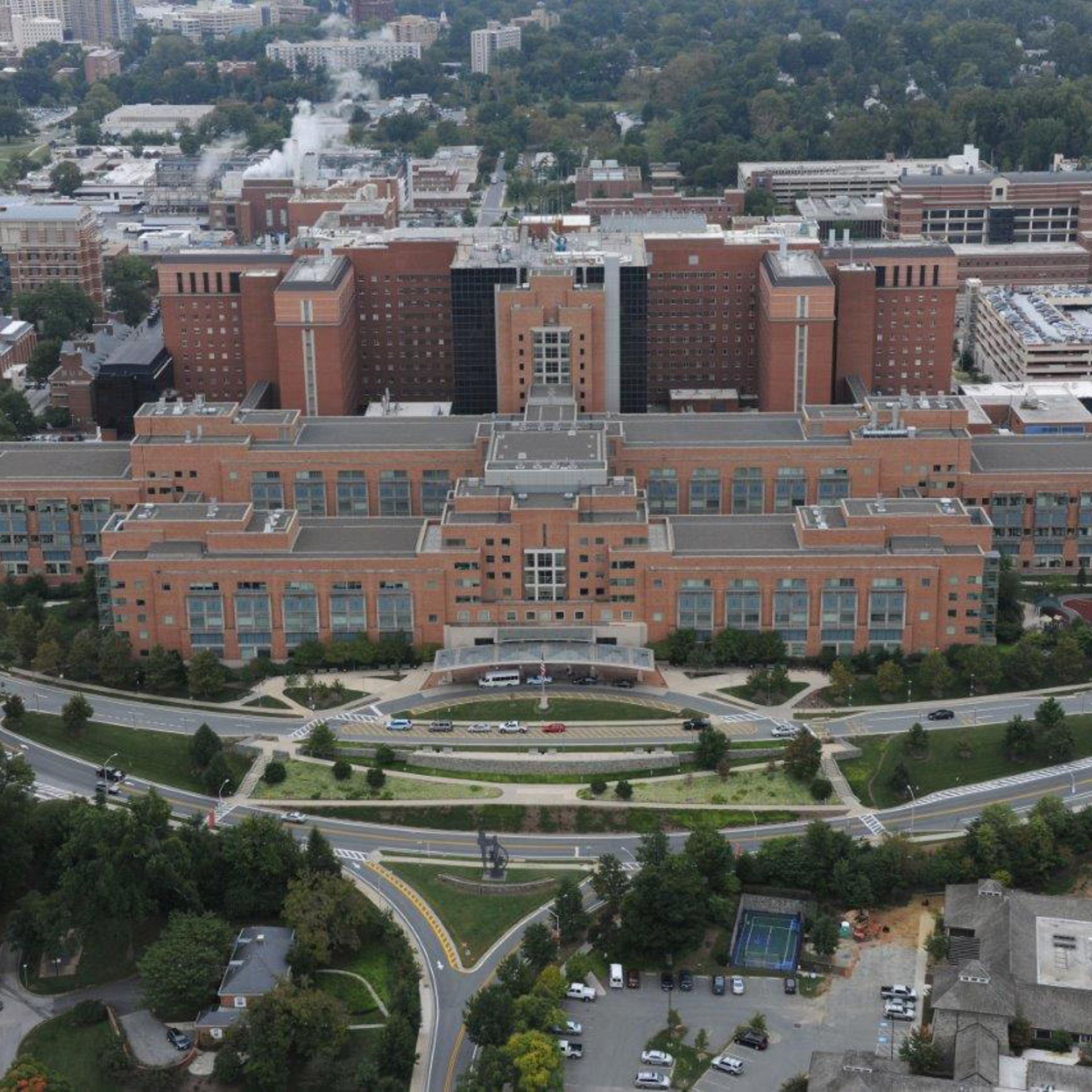 The National Institute of Health Clinical Center in Bethesda, Md.