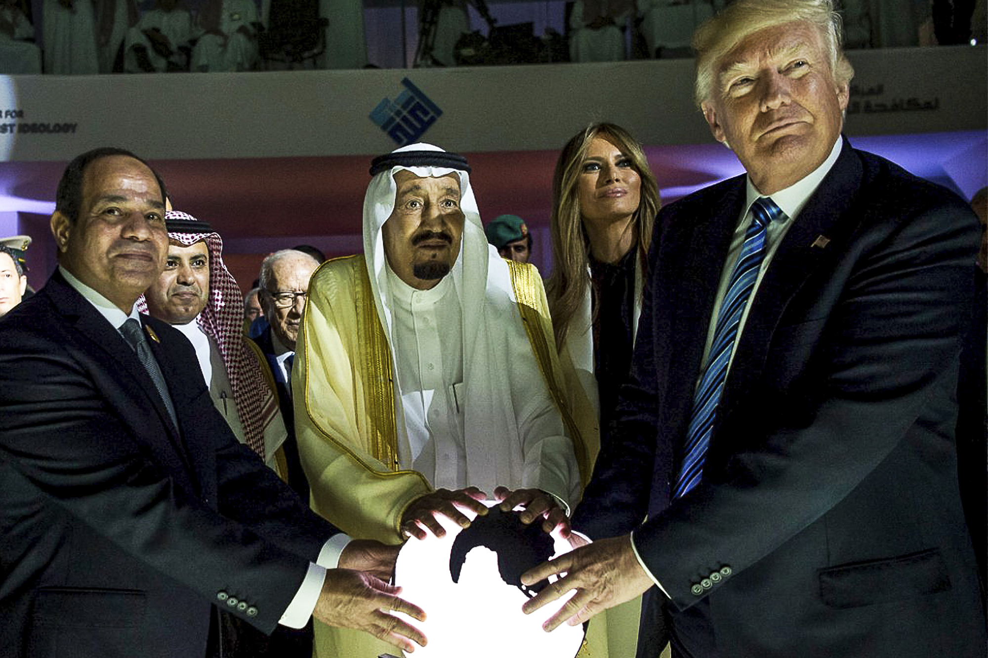 Second Day Of President Trump To Saudi Arabia - Riyadh