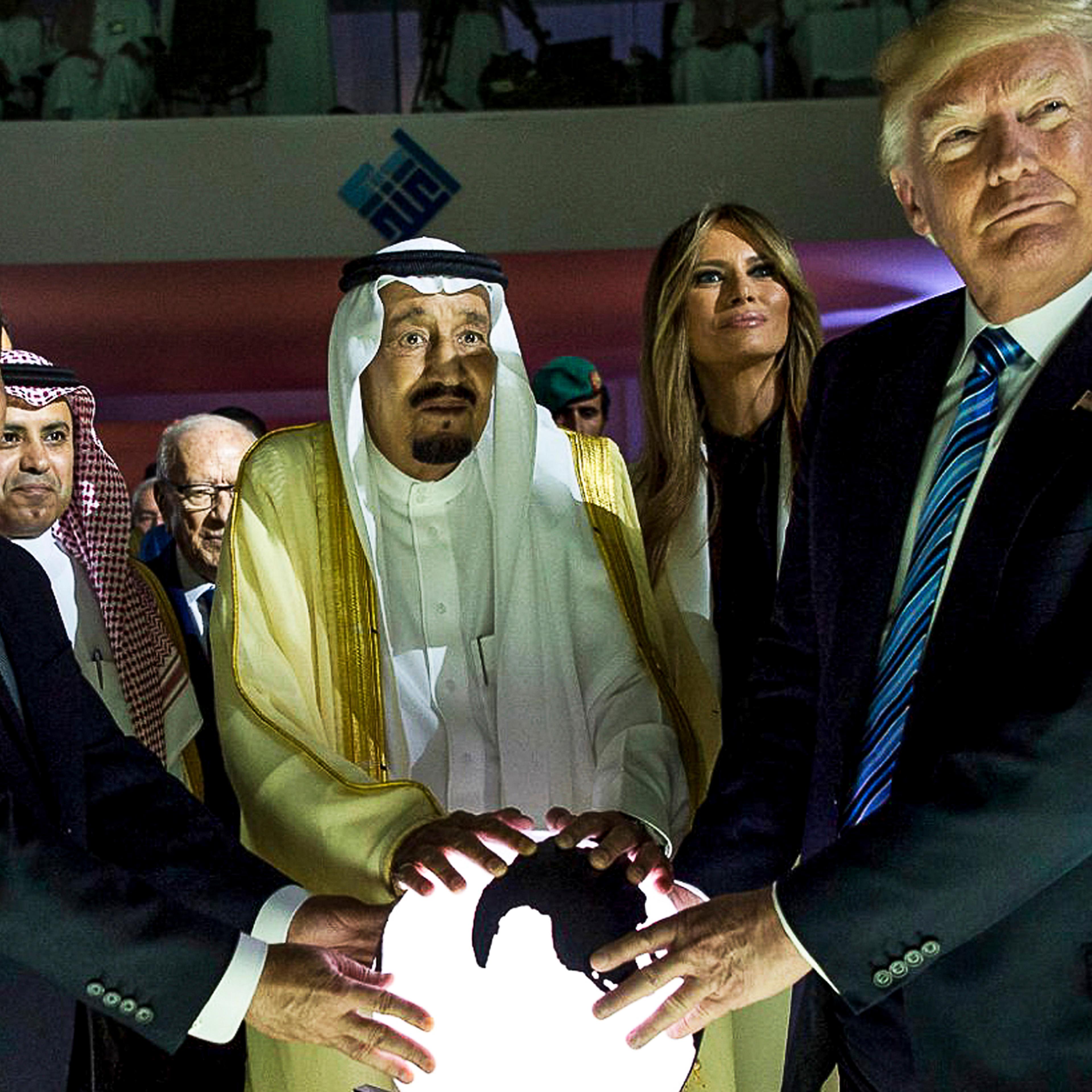 Second Day Of President Trump To Saudi Arabia - Riyadh