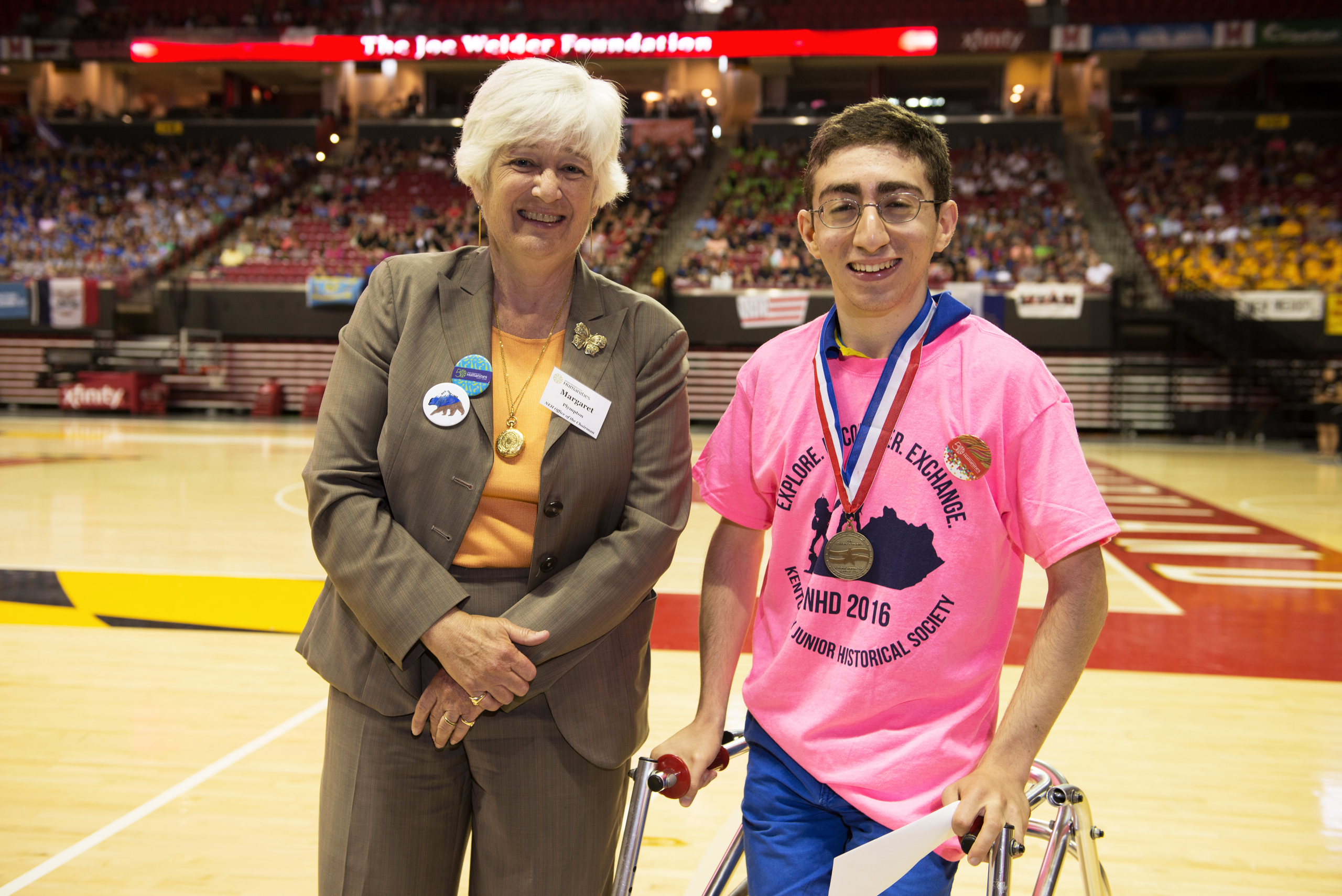 Amir Abou-Jaoude, 18, wins a First Place prize at the 2016 National History Day Contest for his essay about the influence of Japanese woodblock prints on Impressionist painters.