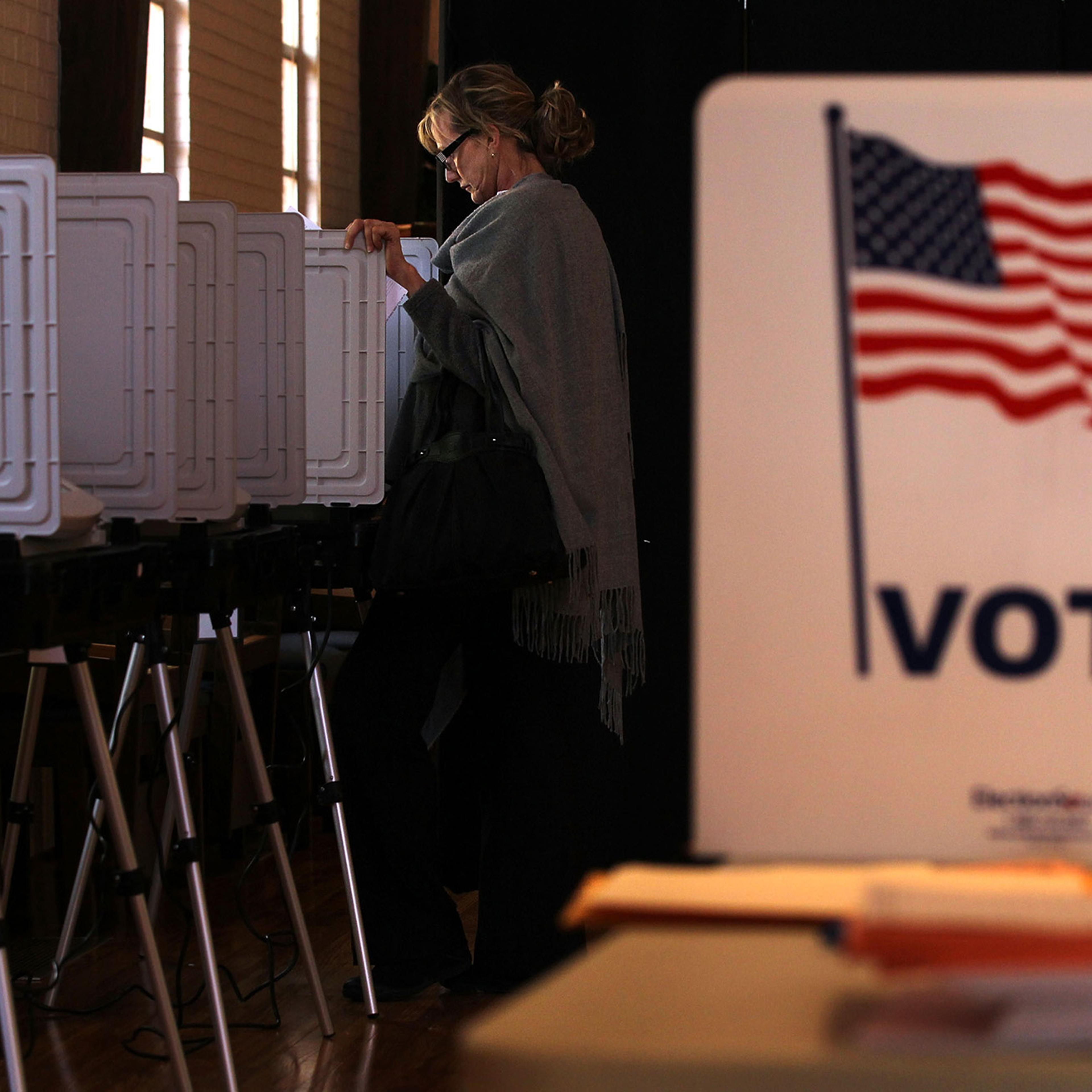 Voters Head To Polls On Super Tuesday