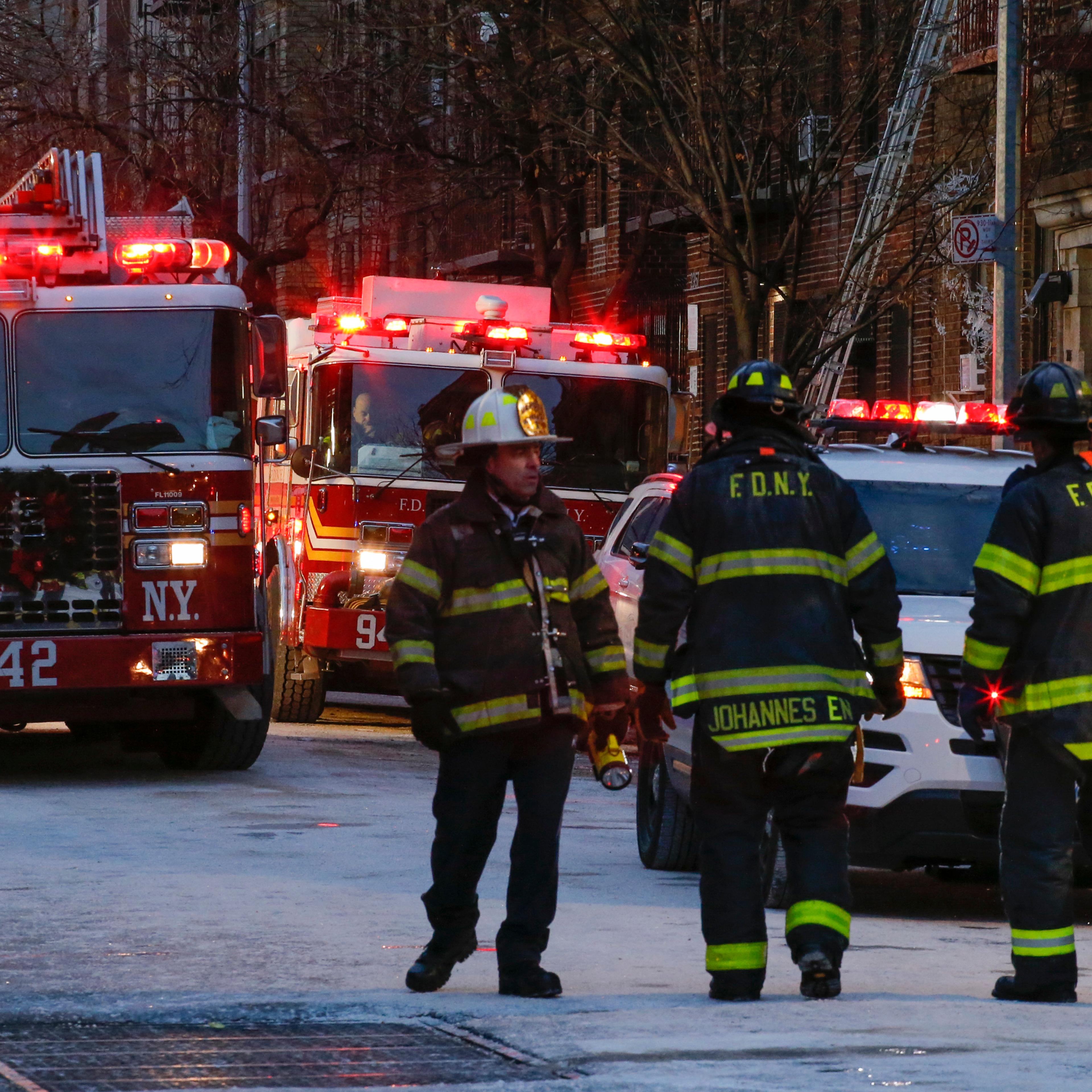 US-DISASTER-FIRE-NEW-YORK