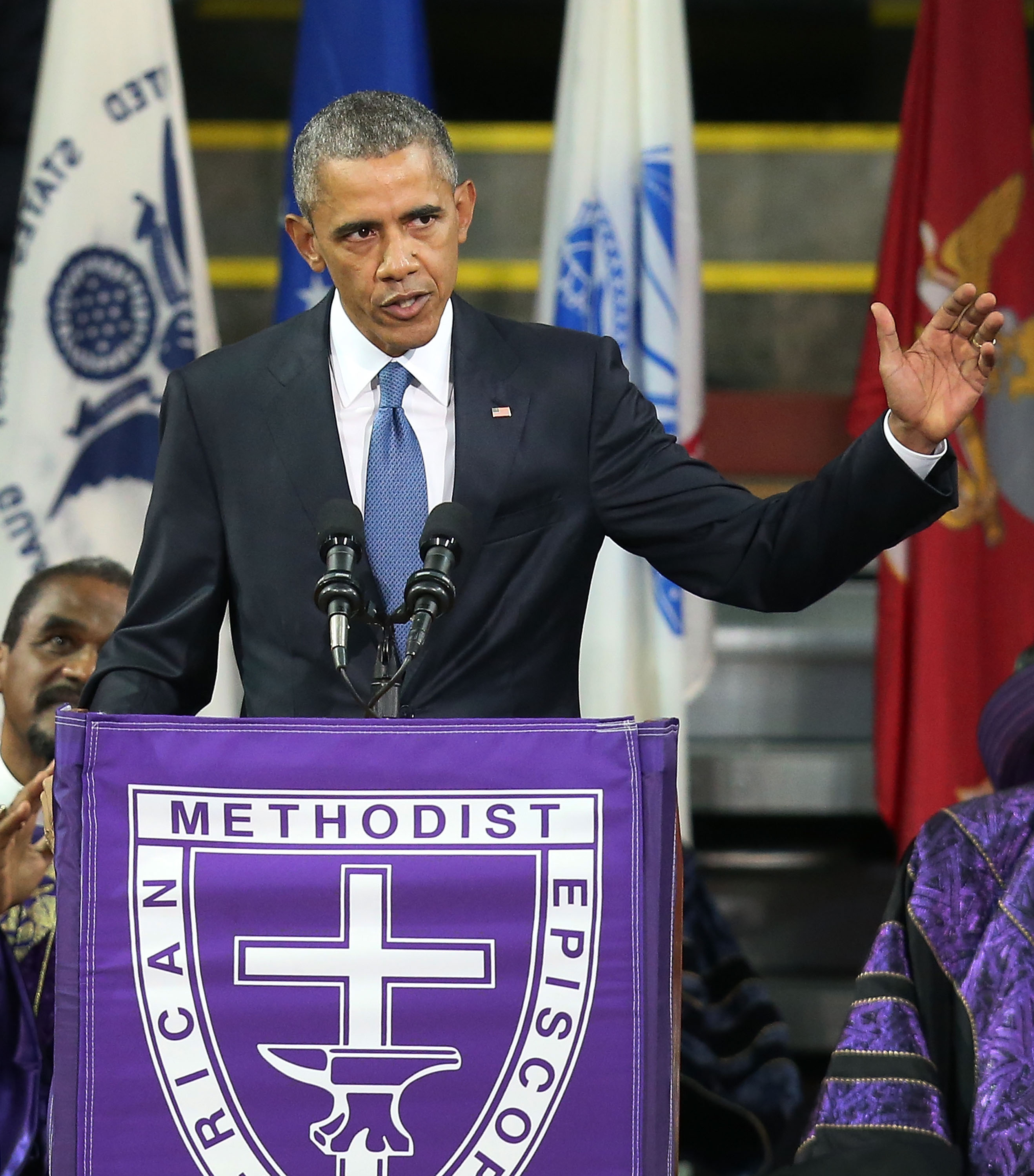 President Obama Funeral Clementa Pinckney