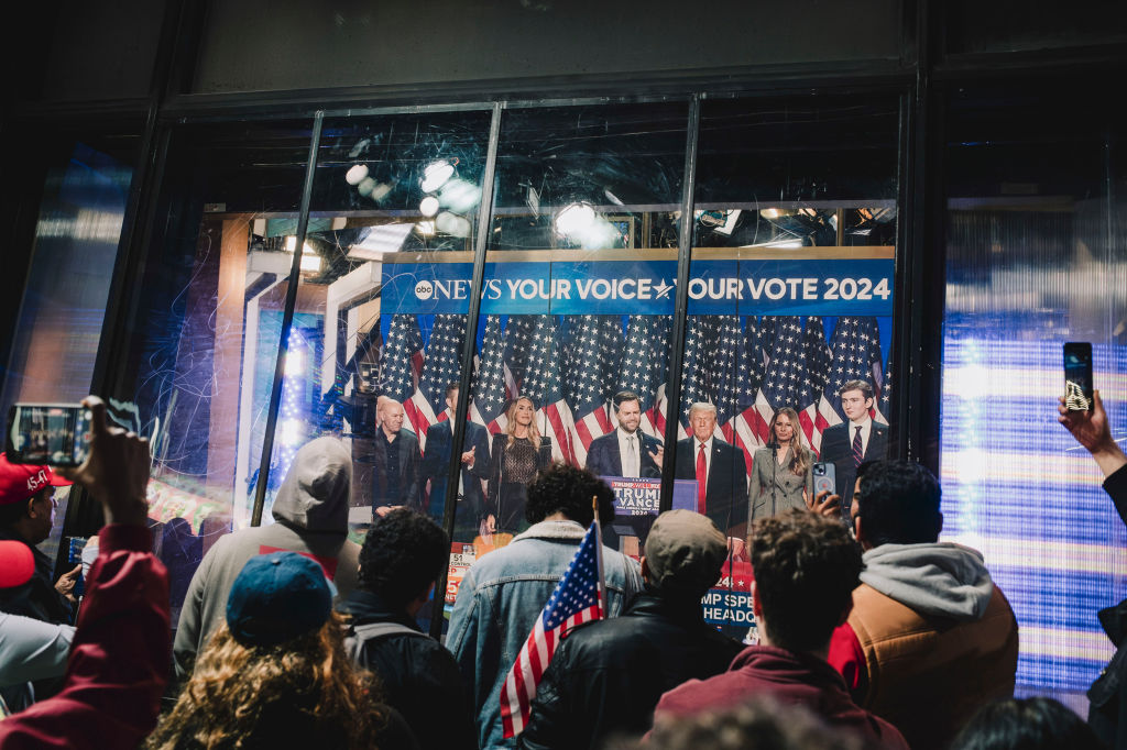 Voters Attend Watch Parties During 2024 US Presidential Election