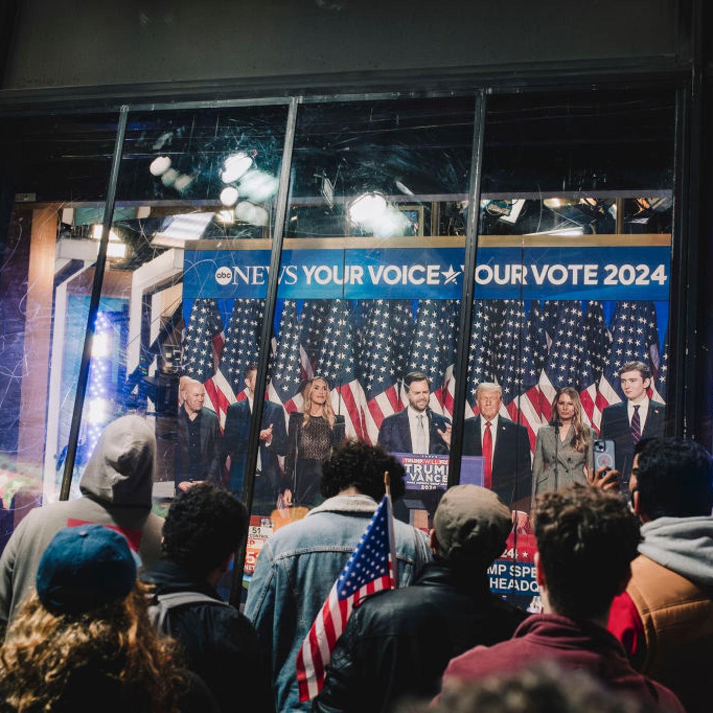 Voters Attend Watch Parties During 2024 US Presidential Election