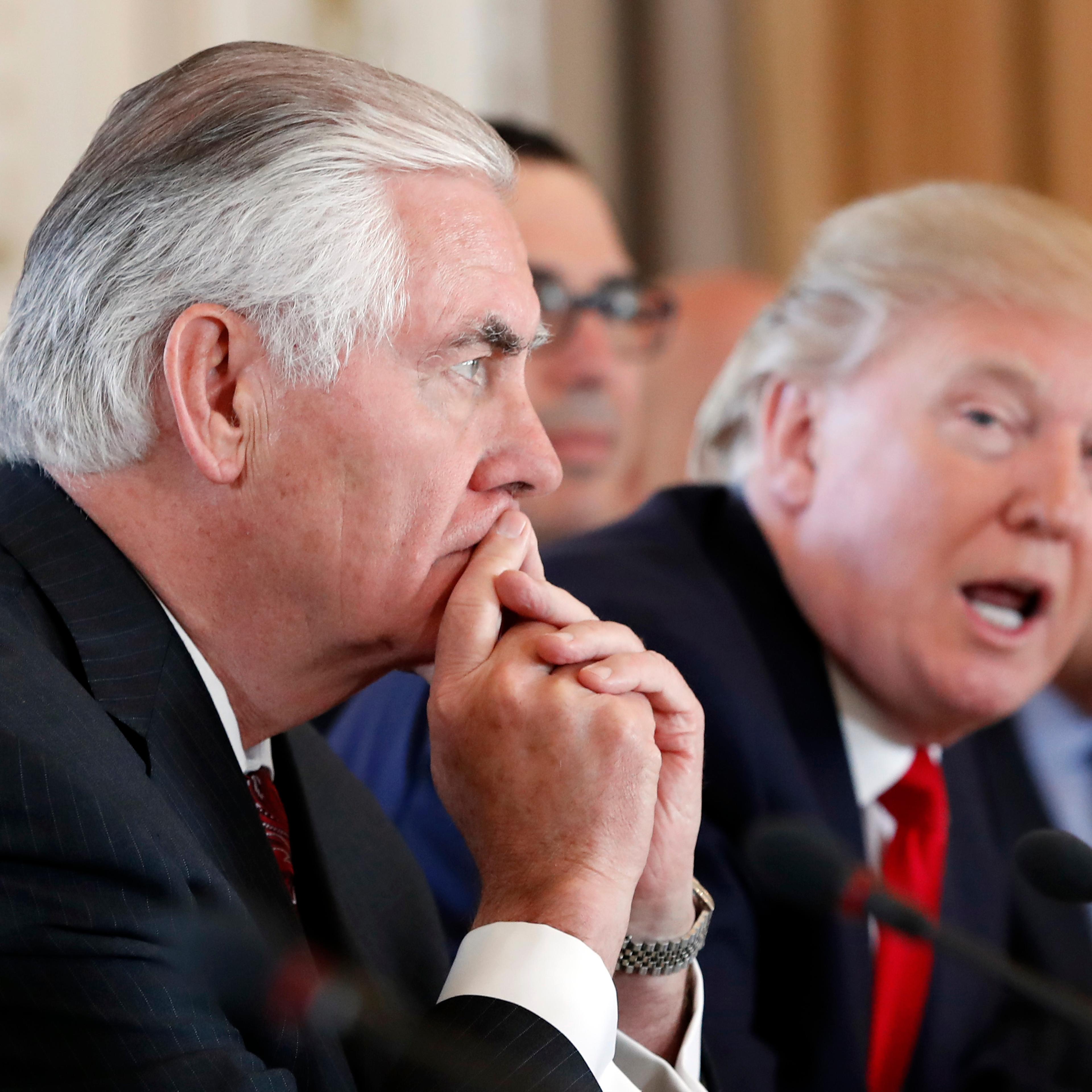 Donald Trump, Rex Tillerson