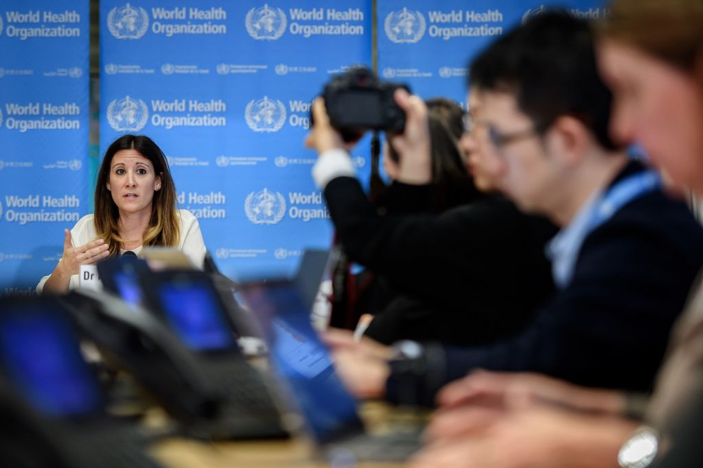 Maria Van Kerkhove of the World Health Organization