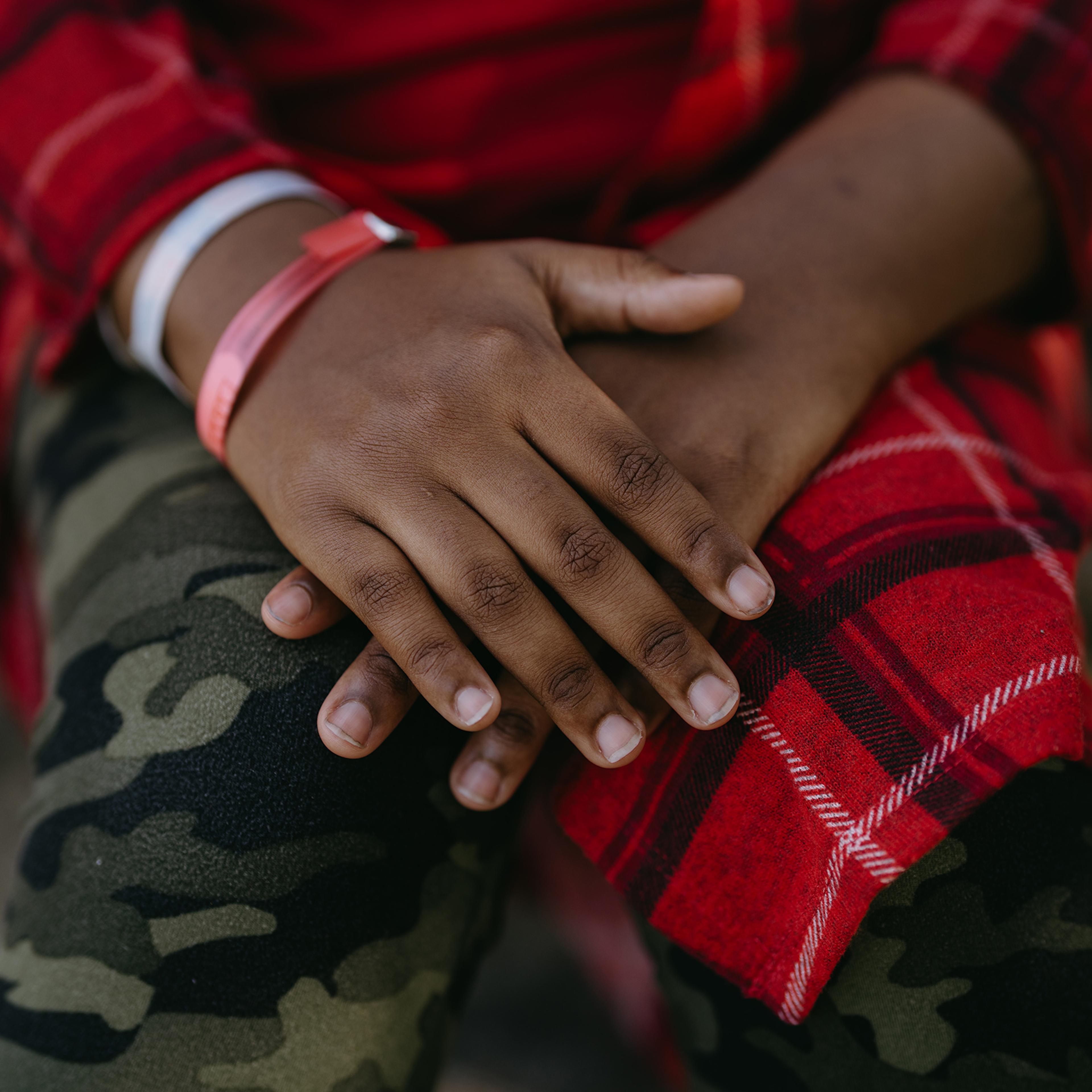Ashley, a 13-year old who recently delivered a baby after she was unable to travel out of state for an abortion, in Clarksdale, Miss., on Aug. 1, 2023.