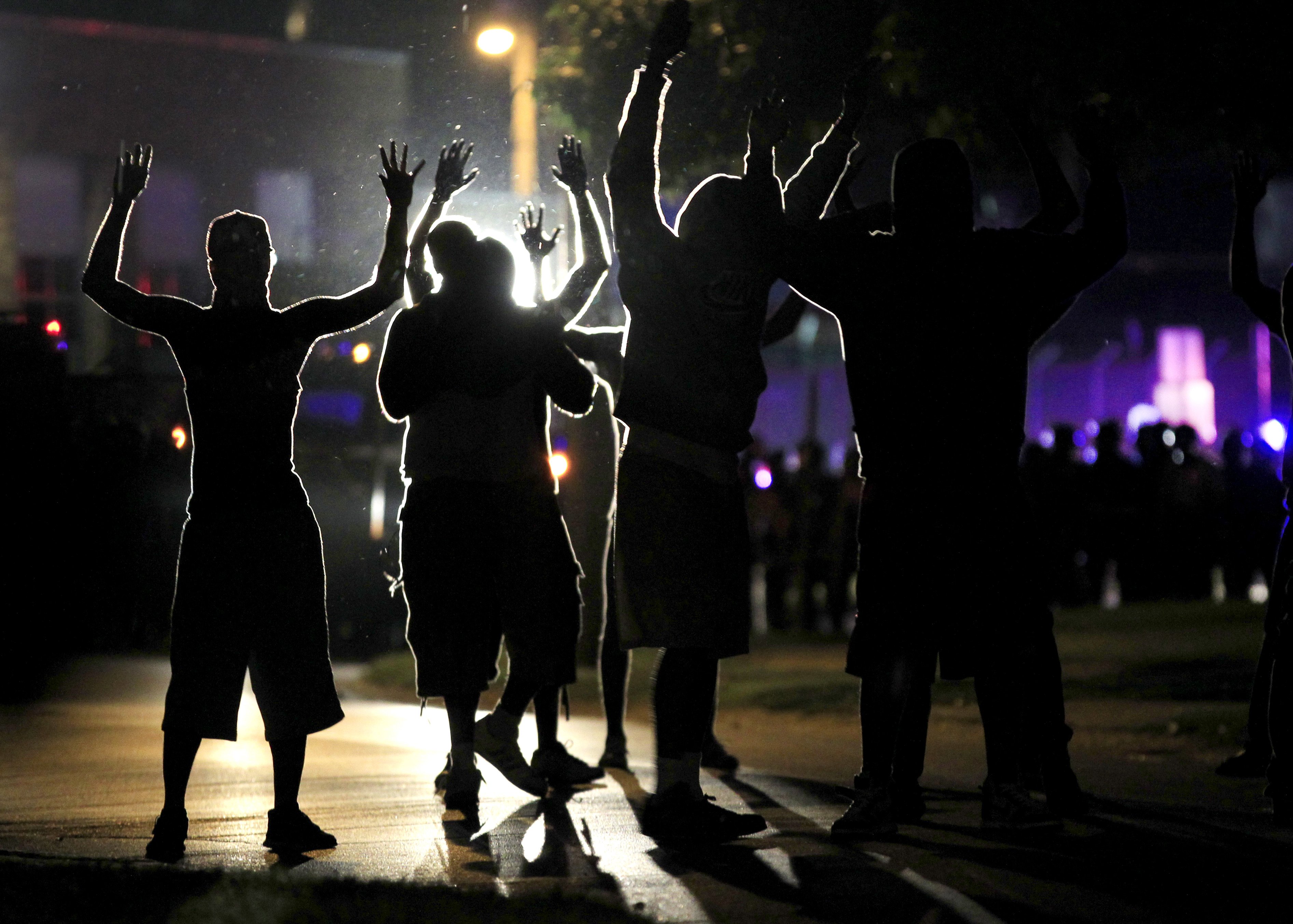 Ferguson St. Louis Missouri Police Shooting Riots Protests