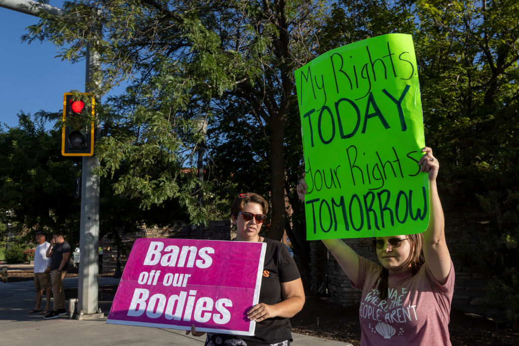 Abortion Rights Activists Hold Rally In Idaho Falls