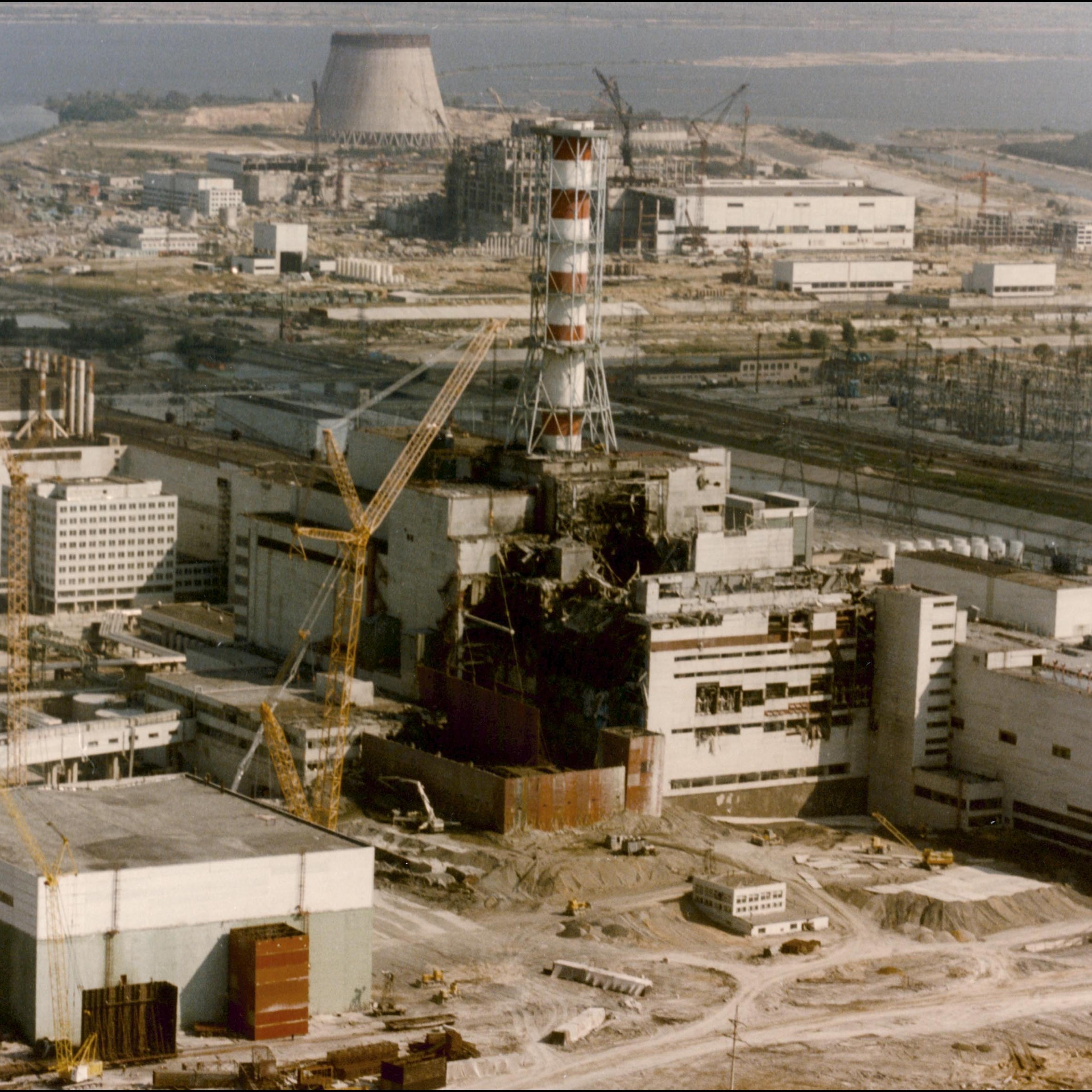 Chernobyl: first pictures after the nuclear disaster.