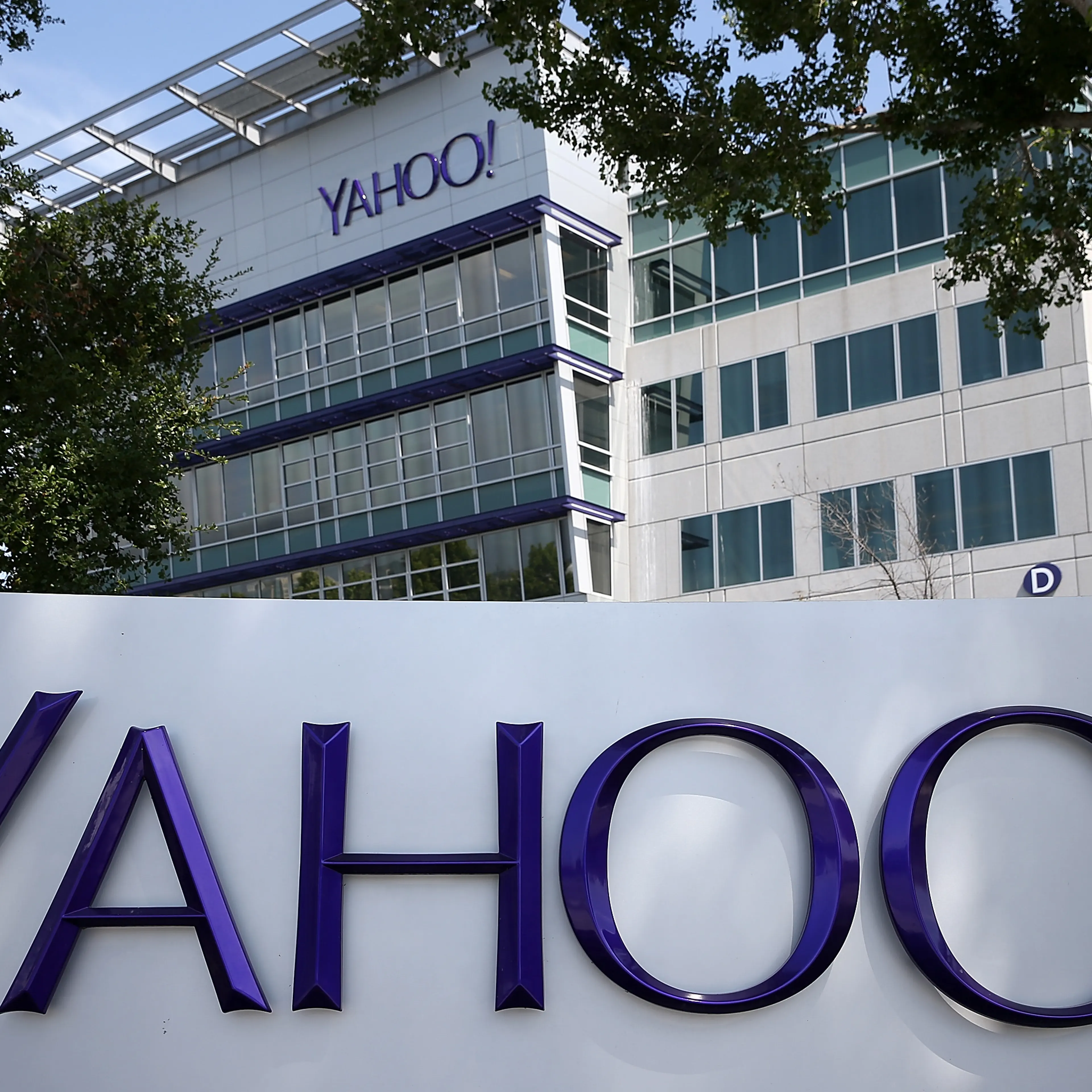 Yahoo's Headquarters In Sunnyvale, California